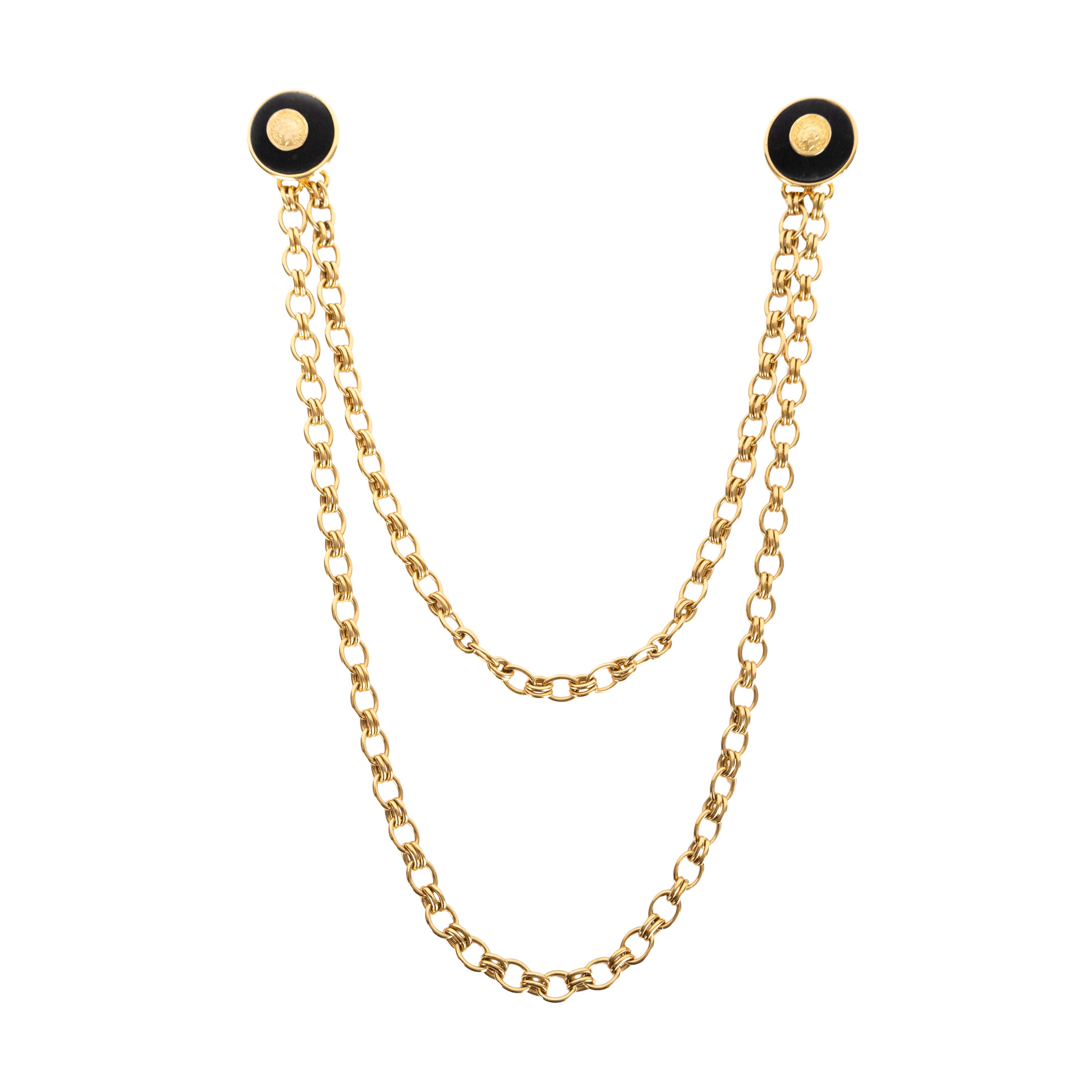 Top Quality Chanel Top Quality Chanel Vintage Brooch with Chain
