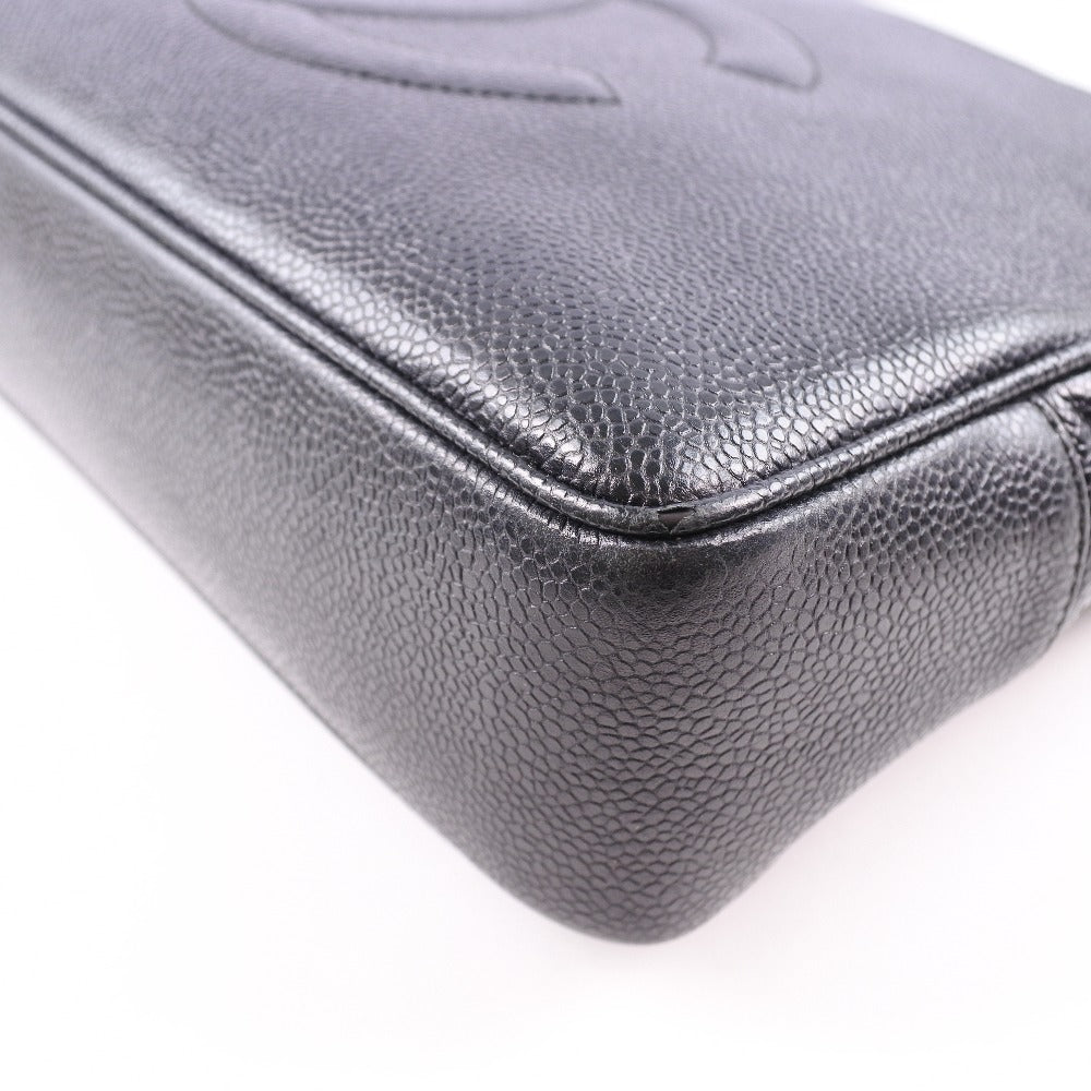 Top Quality Chanel Caviar Skin Tote Bag Black