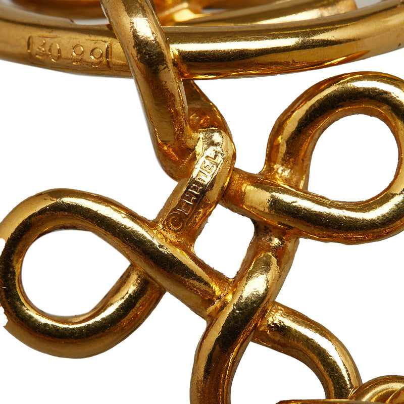 Top Quality Chanel Vintage Cocomark Circle Collar Gold Chanel