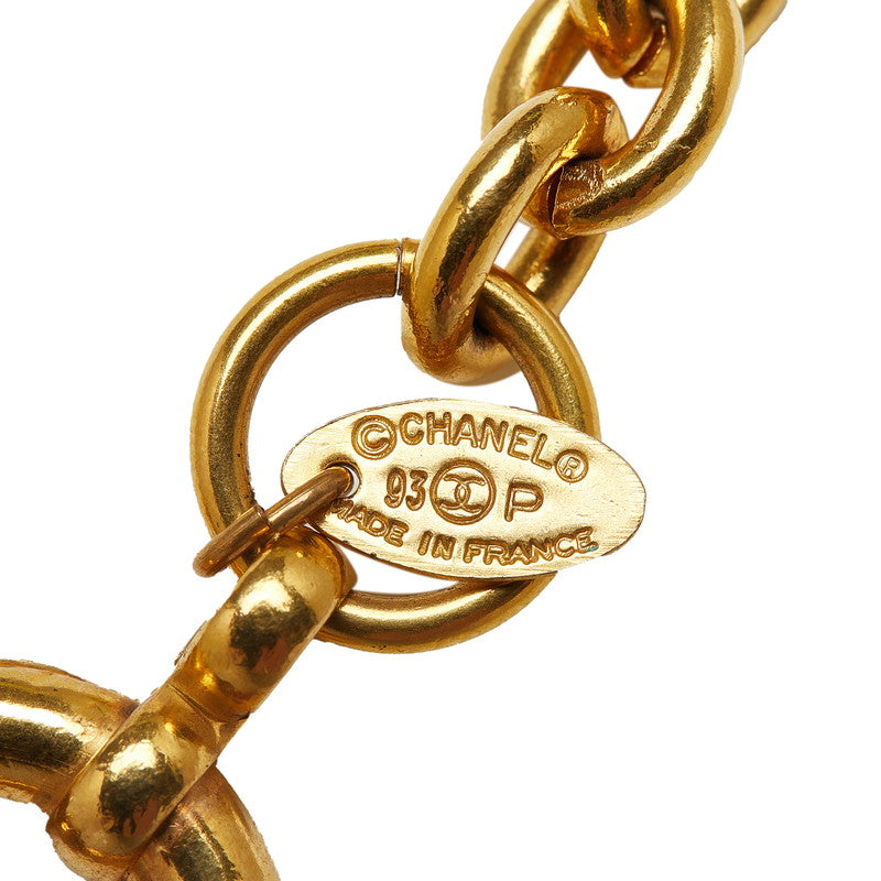 Top Quality Chanel Vintage Cocomark Circle Collar Gold Chanel