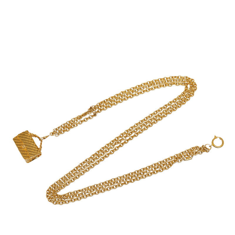 Top Quality Chanel Vintage Matelasse Chain Belt Gold