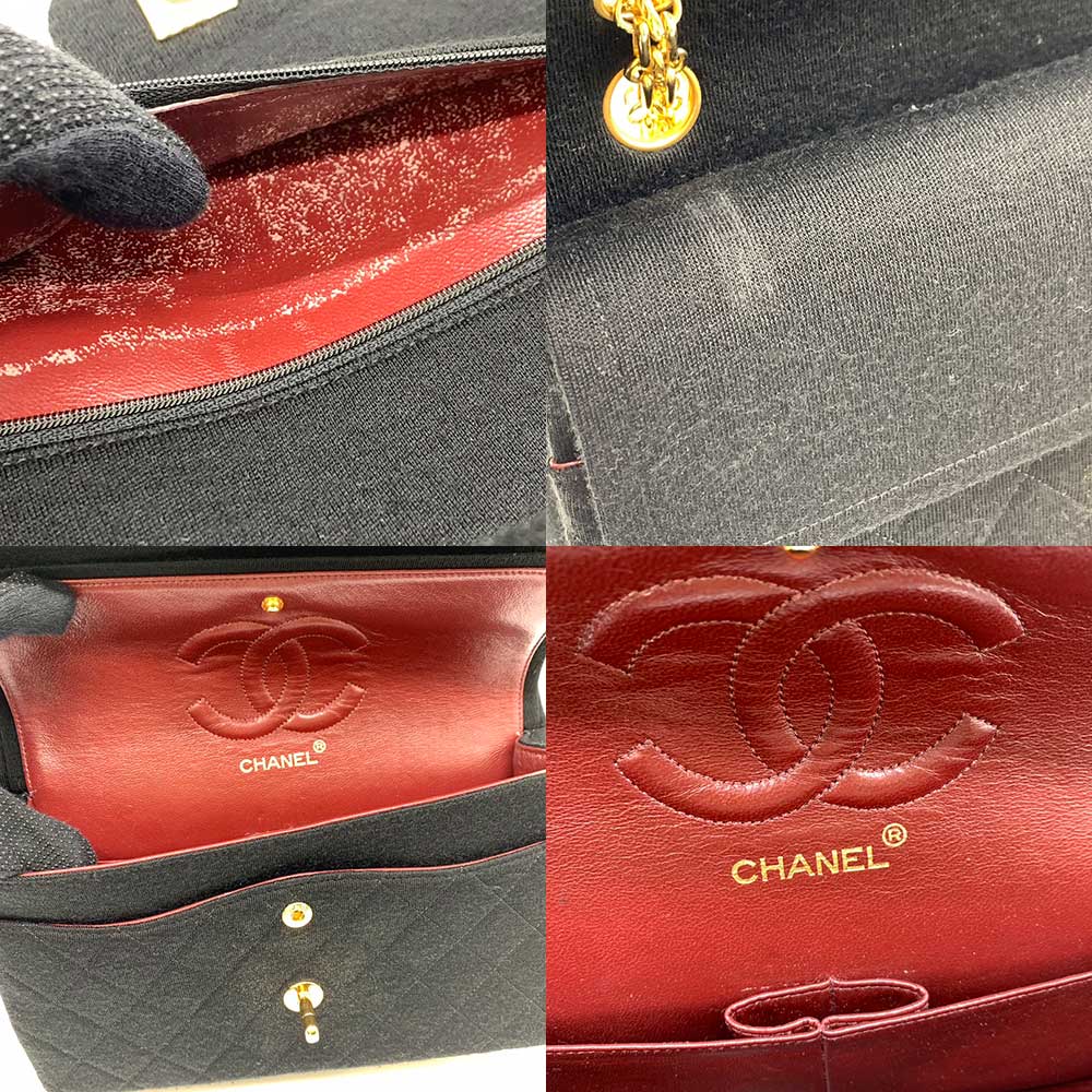 Top Quality Chanel Matelasse 25 Classic Chain Shoulder Bag Black