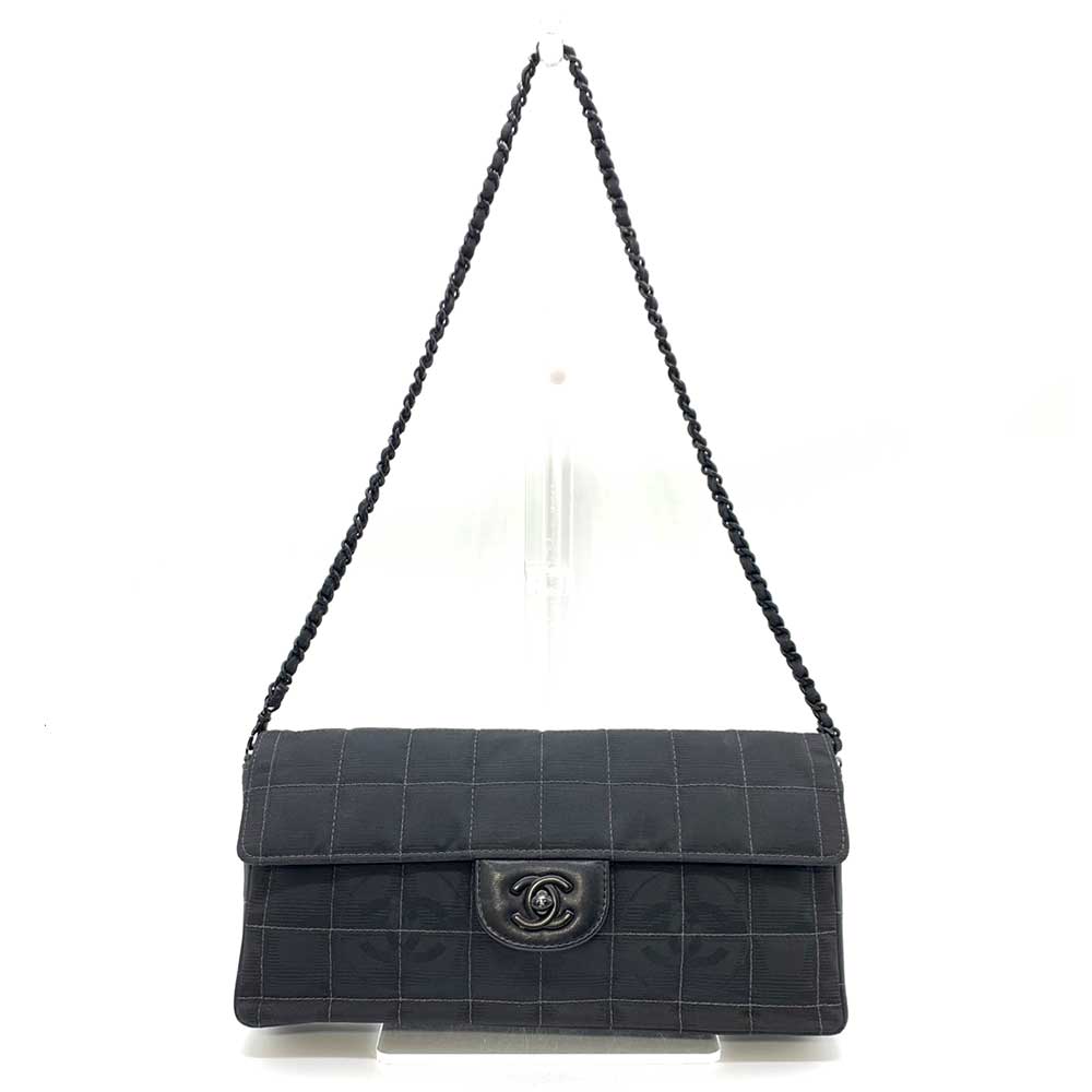 Top Quality Chanel Nylon Jacquard Chain Shoulder Bag A15316