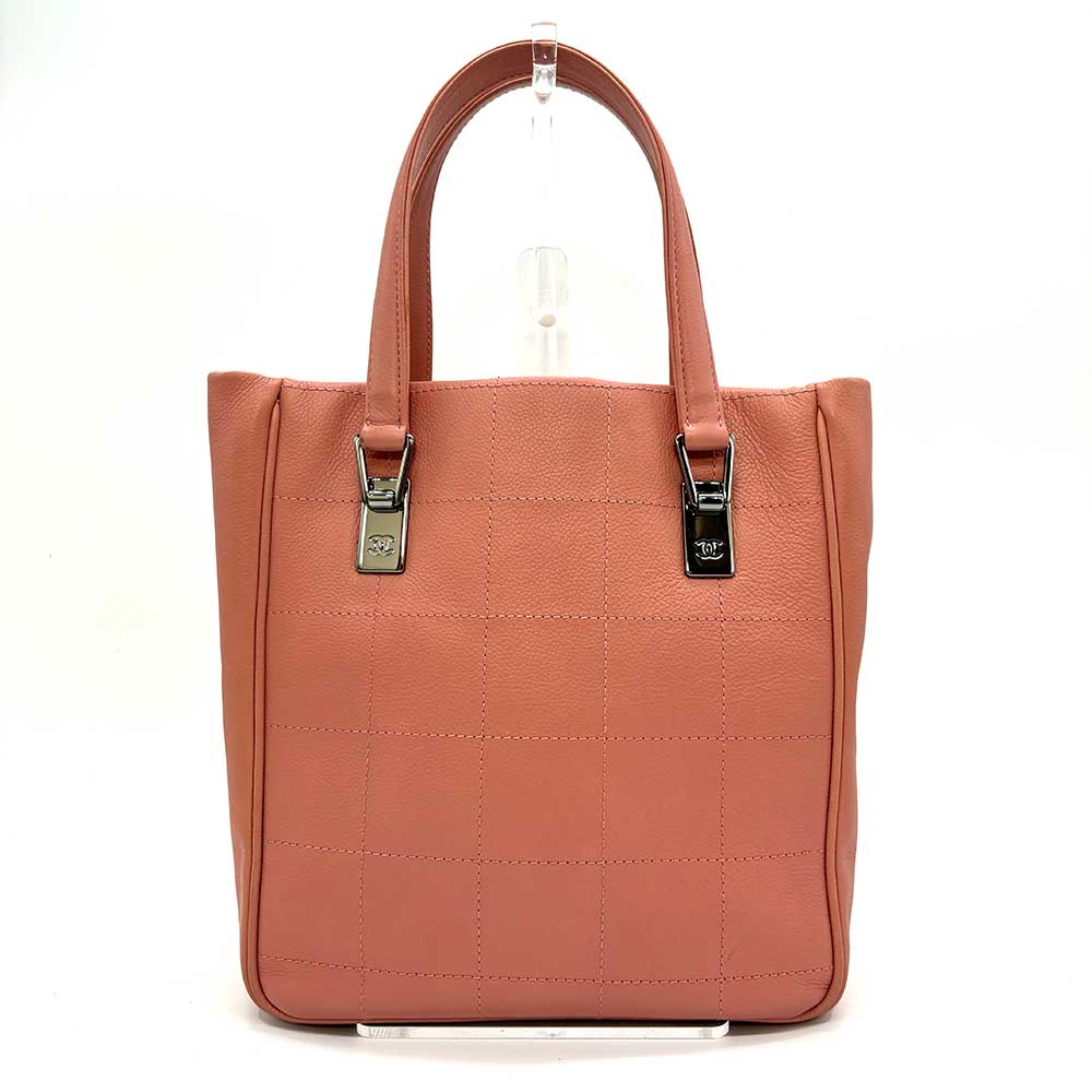 Top Quality Chanel Caviar Skin Tote Bag Pink