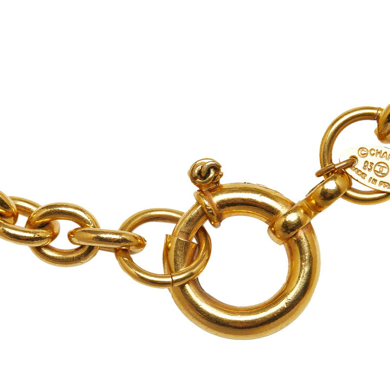 Top Quality Chanel Vintage Cocomark Circle Collar Gold Chanel