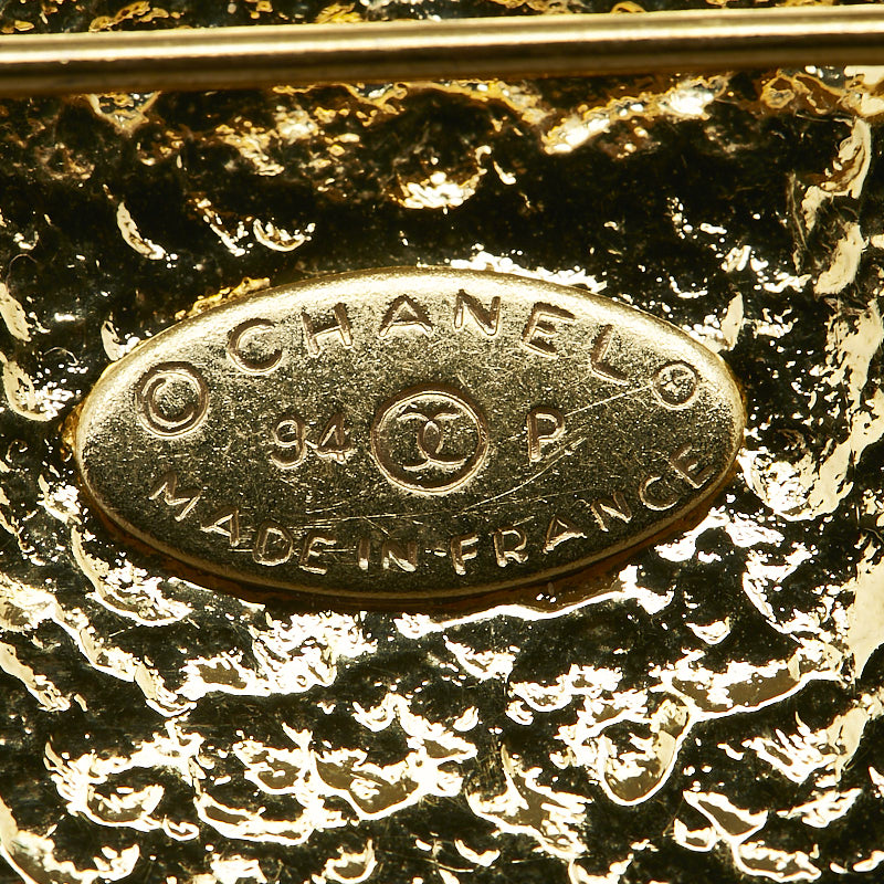 Top Quality Chanel Cocomark Square Brochure Gold Ladies Chanel