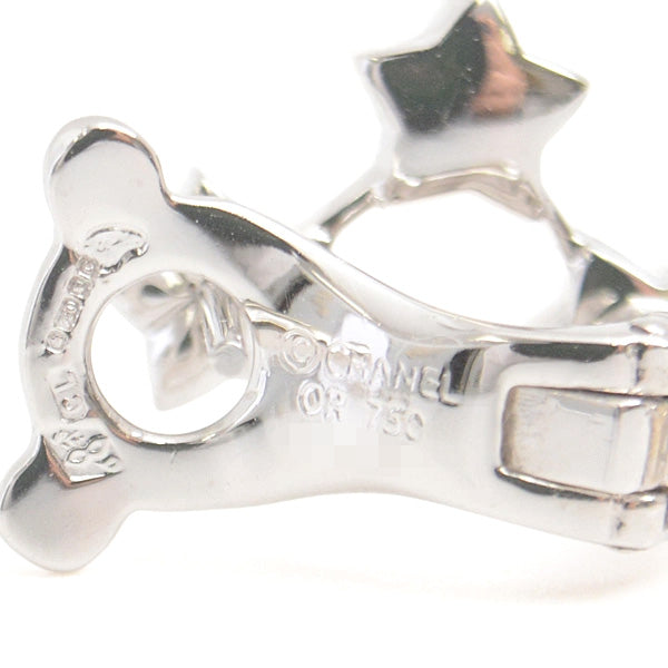 Top Quality Chanel Comet Star Diamond Earrings 750WG