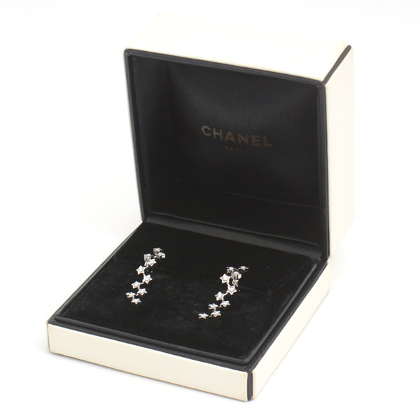 Top Quality Chanel Comet Star Diamond Earrings 750WG