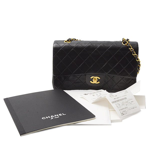 Top Quality Chanel Lambskin Double Flap Chain Shoulder Bag
