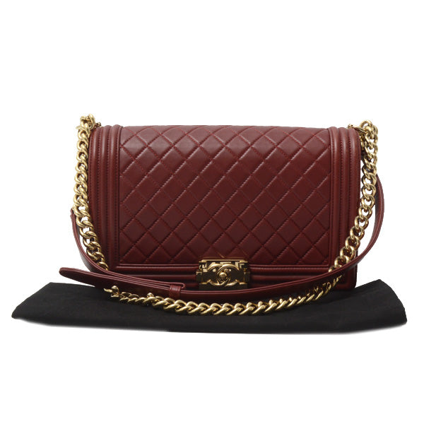 Top Quality Chanel Lambskin Boy Chain Shoulder Bag