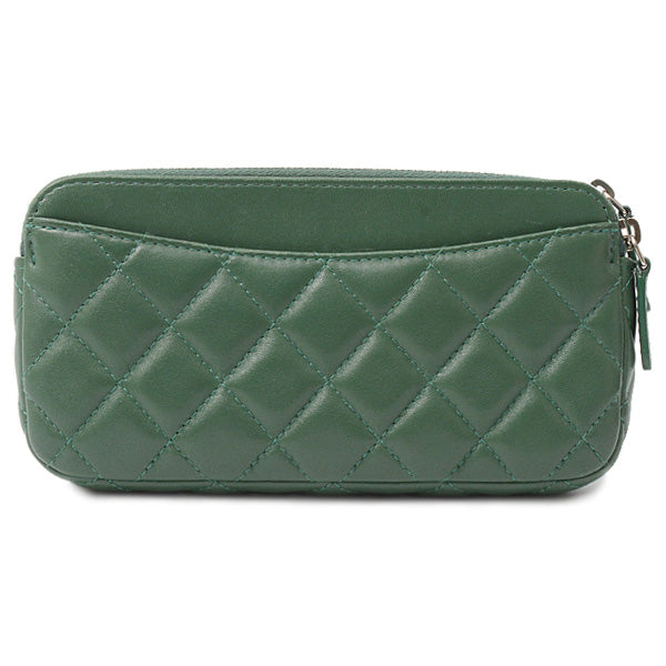 Top Quality Chanel Lambskin Matelasse Chain Wallet Shoulder Bag