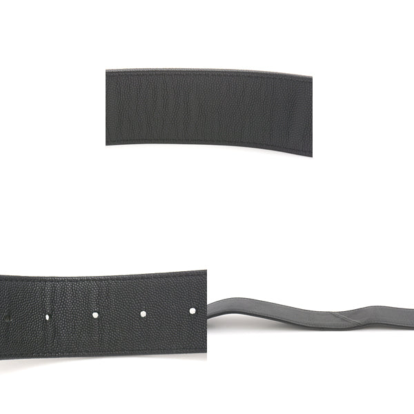 Top Quality Chanel Caviar Skin Waist Bag Black