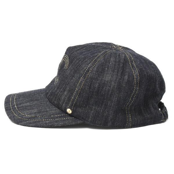Top Quality Chanel Denim Cap Cotton Navy Unisex