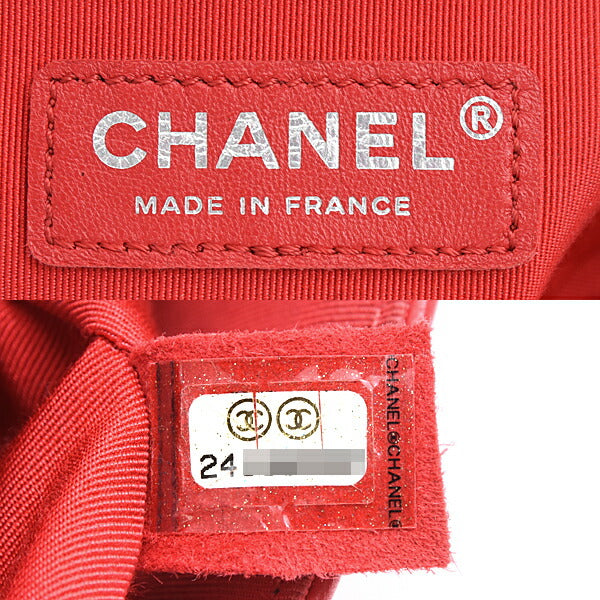 Top Quality Chanel Chevron Mini Chain Shoulder Bag Red Caviar Skin