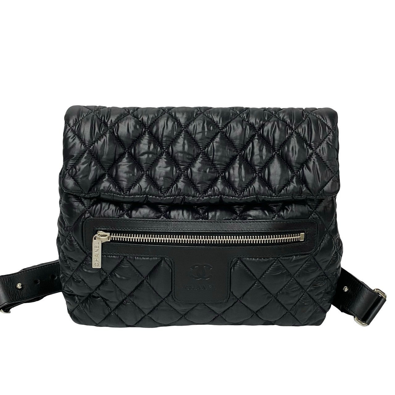 Top Quality Chanel Cocoon Quilted Nylon Leather Backpack