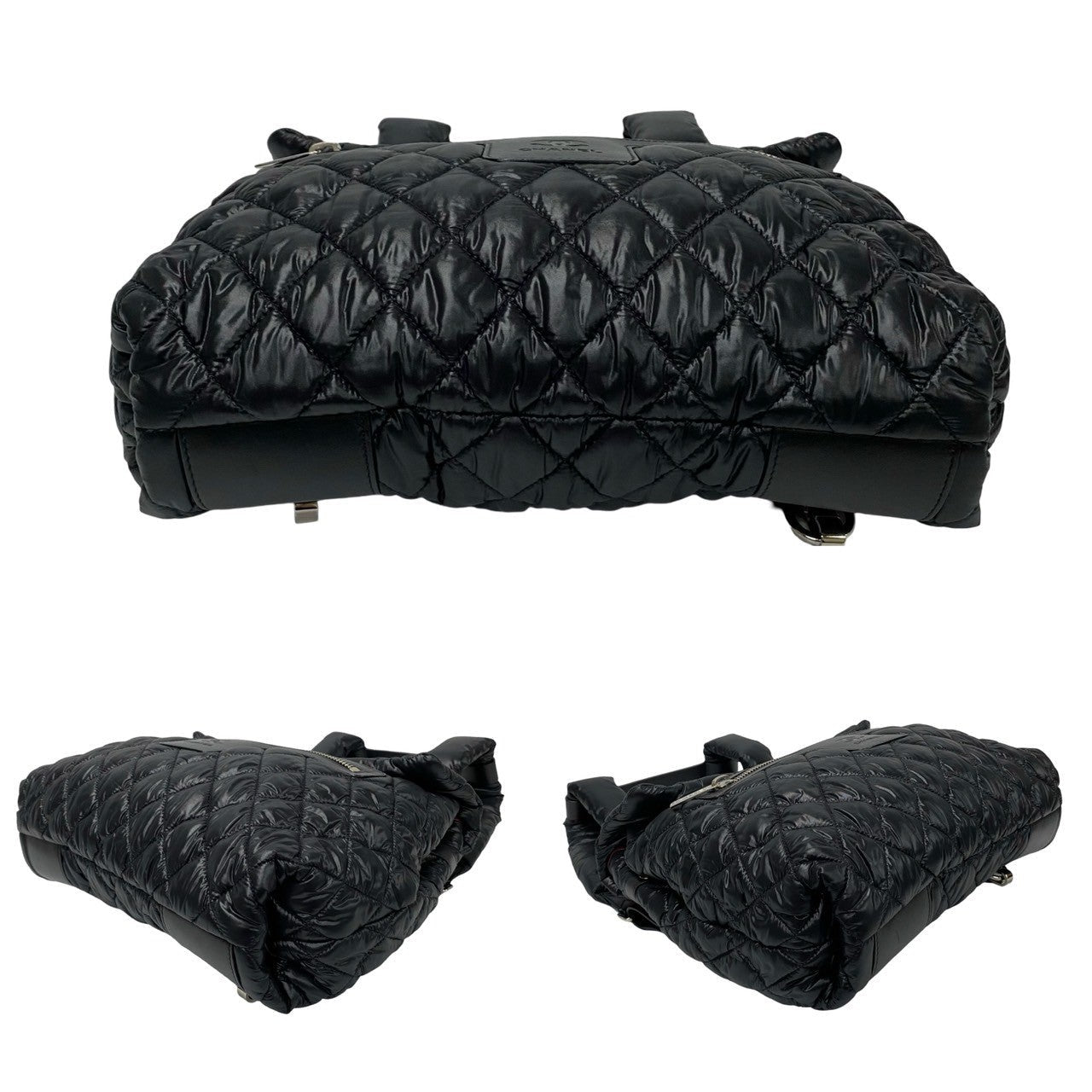 Top Quality Chanel Cocoon Quilted Nylon Leather Backpack