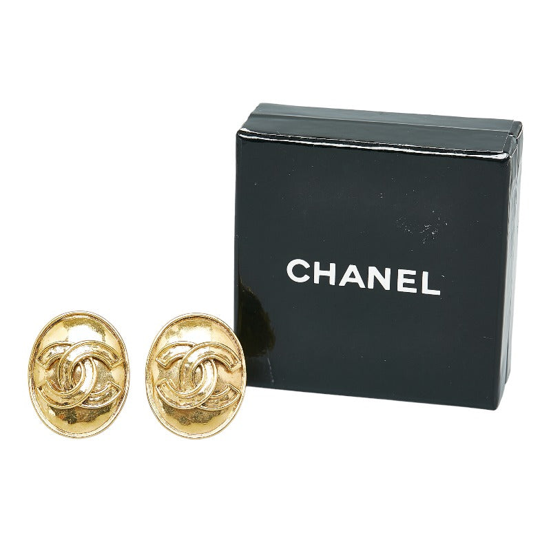 Top Quality Chanel Cocomark Drop Earring Gold Chanel