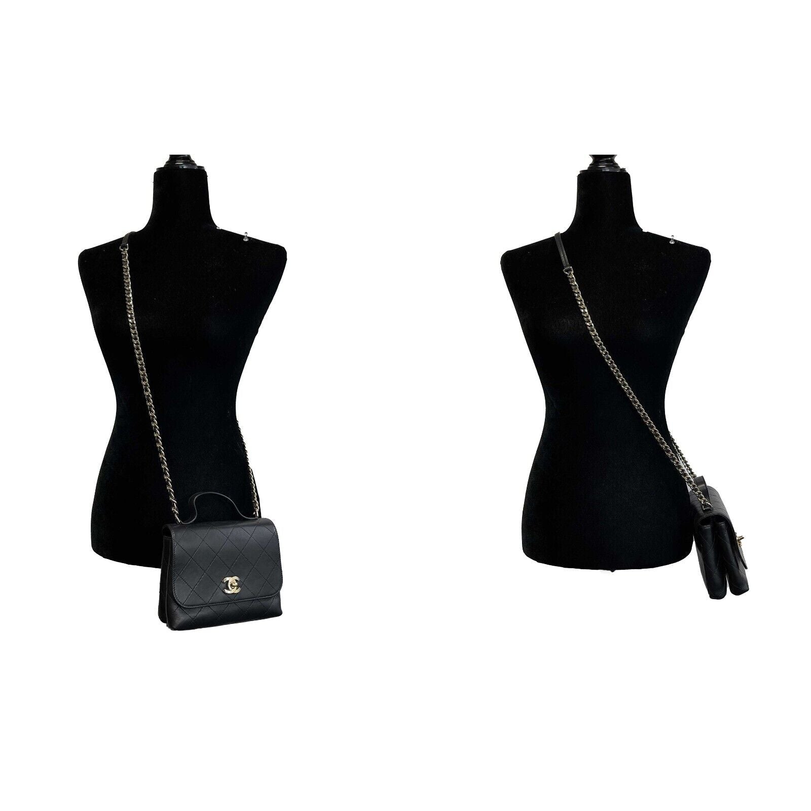 Top Quality Chanel Classic Double Pocket Top Handle