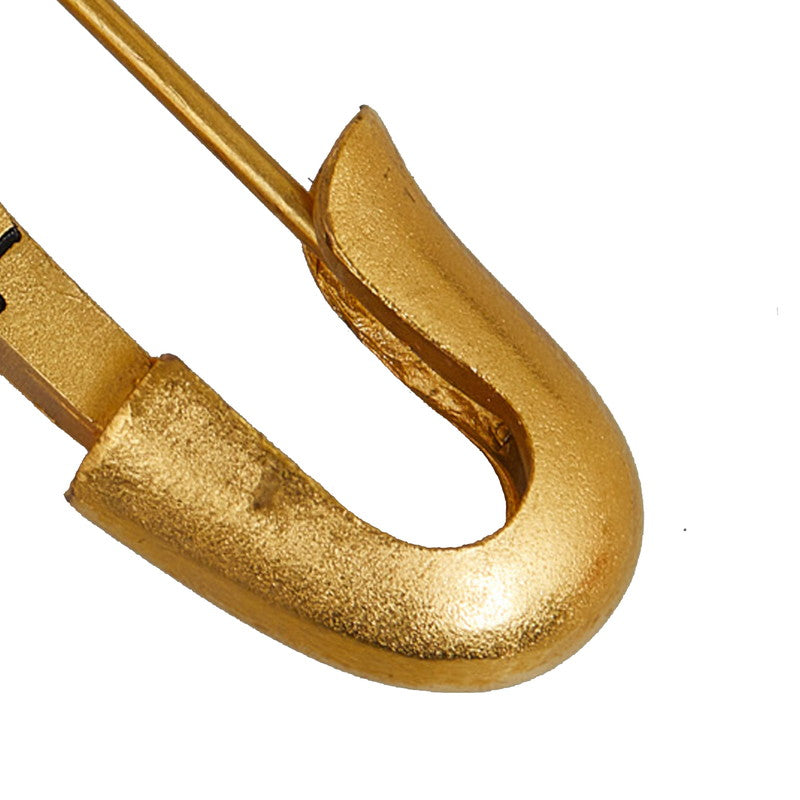 Top Quality Chanel Vintage Logo Coco Mark Coin Brooch Gold Plated