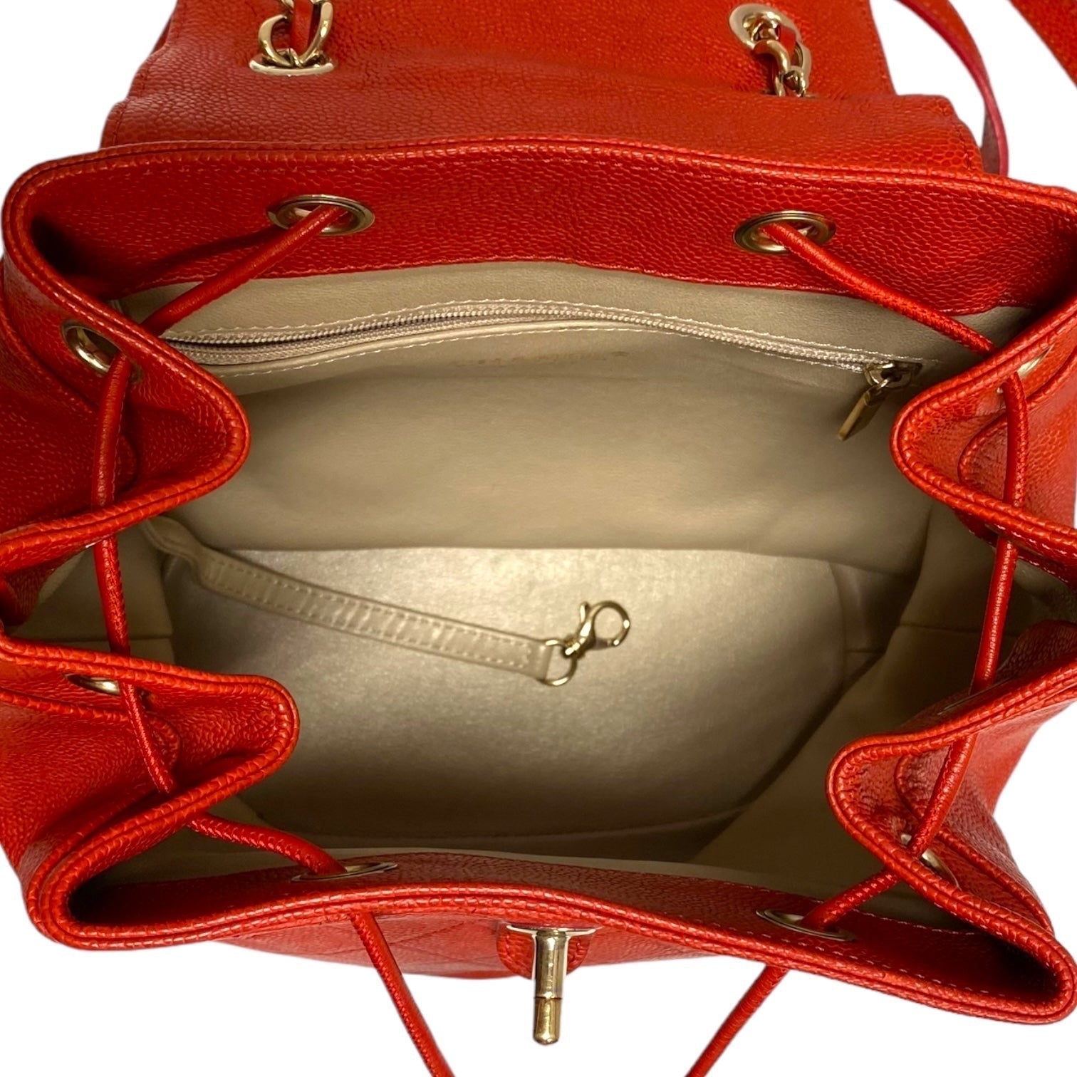 Backpack Luxury Designer Chanel. Size Medium