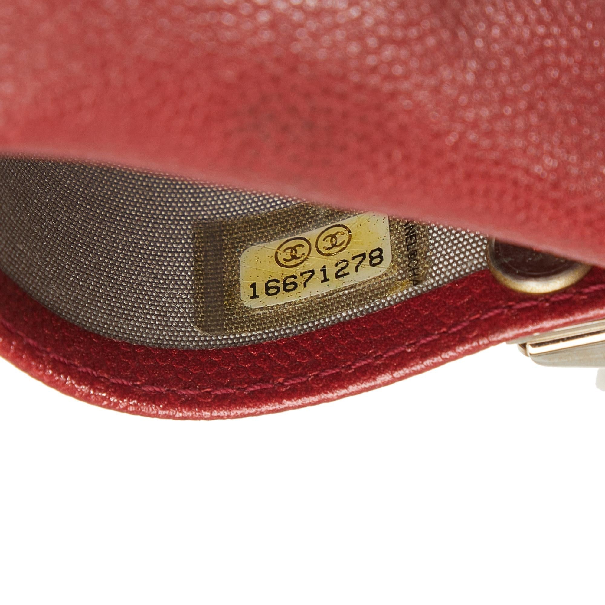 Top Quality Chanel CC Caviar Leather Key Holder (SHG-Q0z0Em)