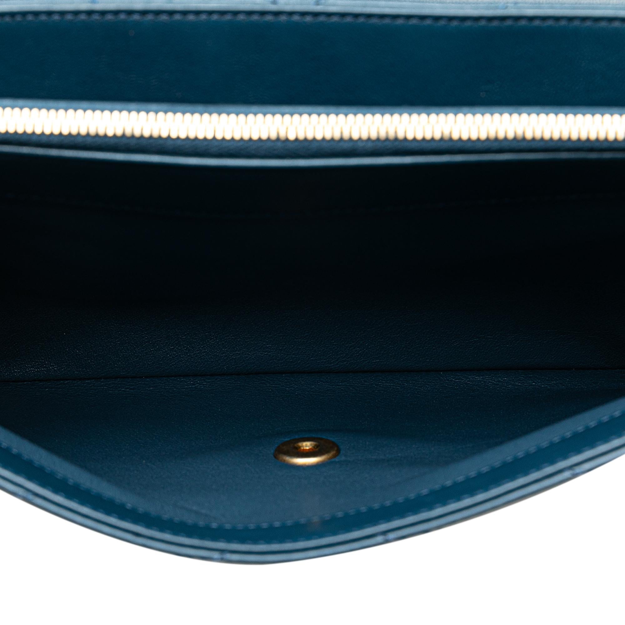 Top Quality Chanel CC Chevron Calfskin Envelope Clutch (SHG-Nah7n1)