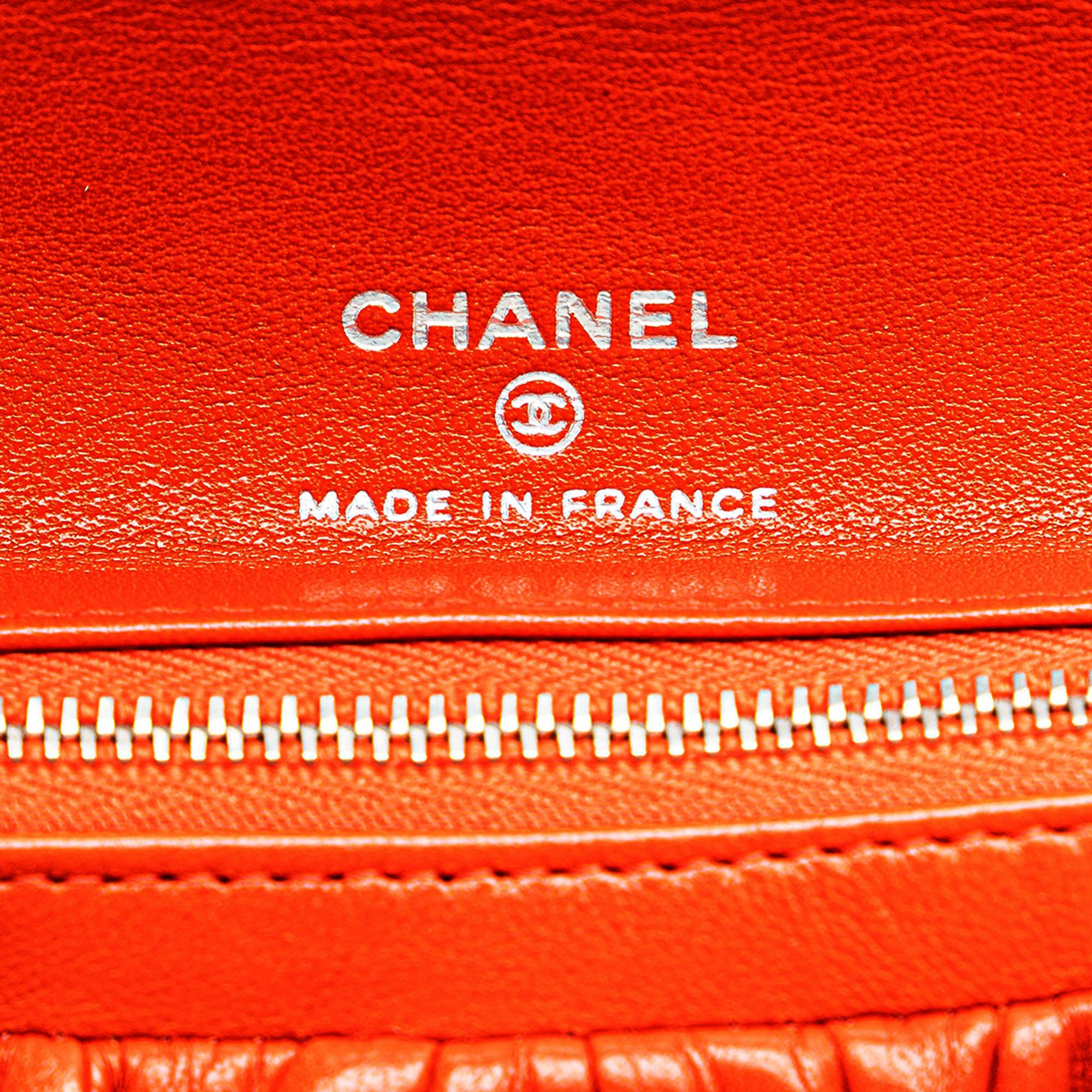 Top Quality Chanel CC Quilted Lambskin Cosmetic Case (SHG-lBlq6T)