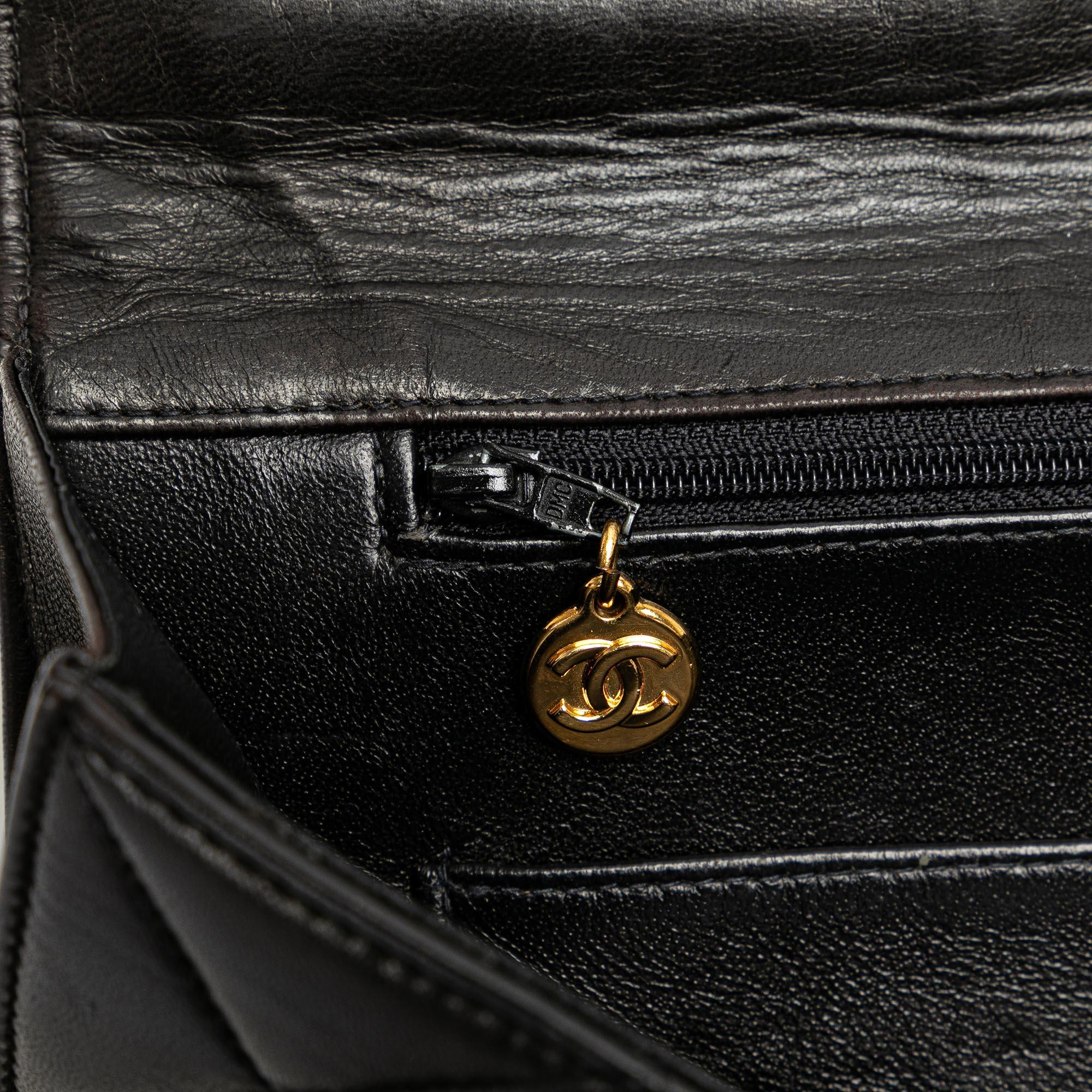 Top Quality Chanel CC Quilted Lambskin Flap Briefcase (SHG-q0A6fi)