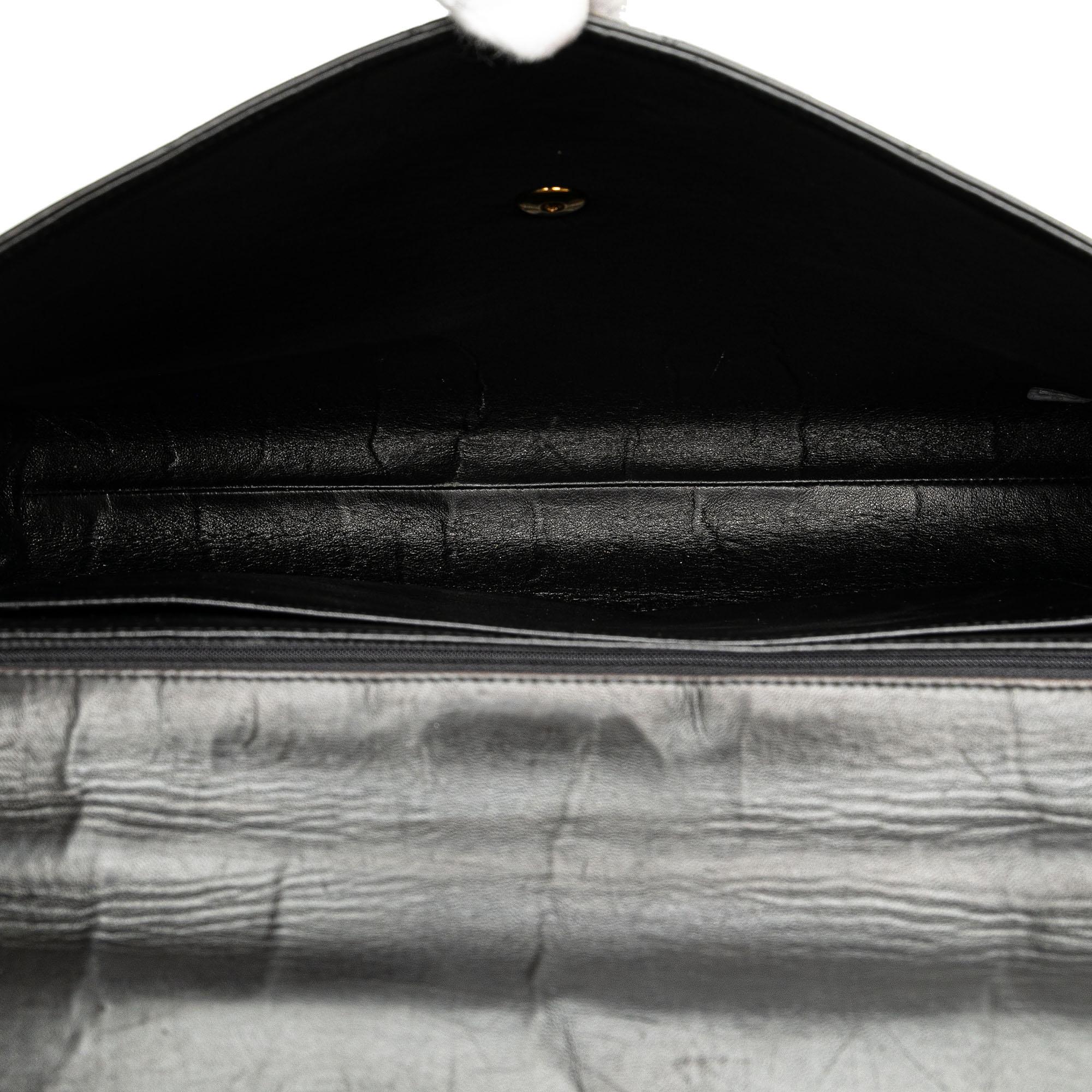 Top Quality Chanel CC Quilted Lambskin Flap Briefcase (SHG-q0A6fi)