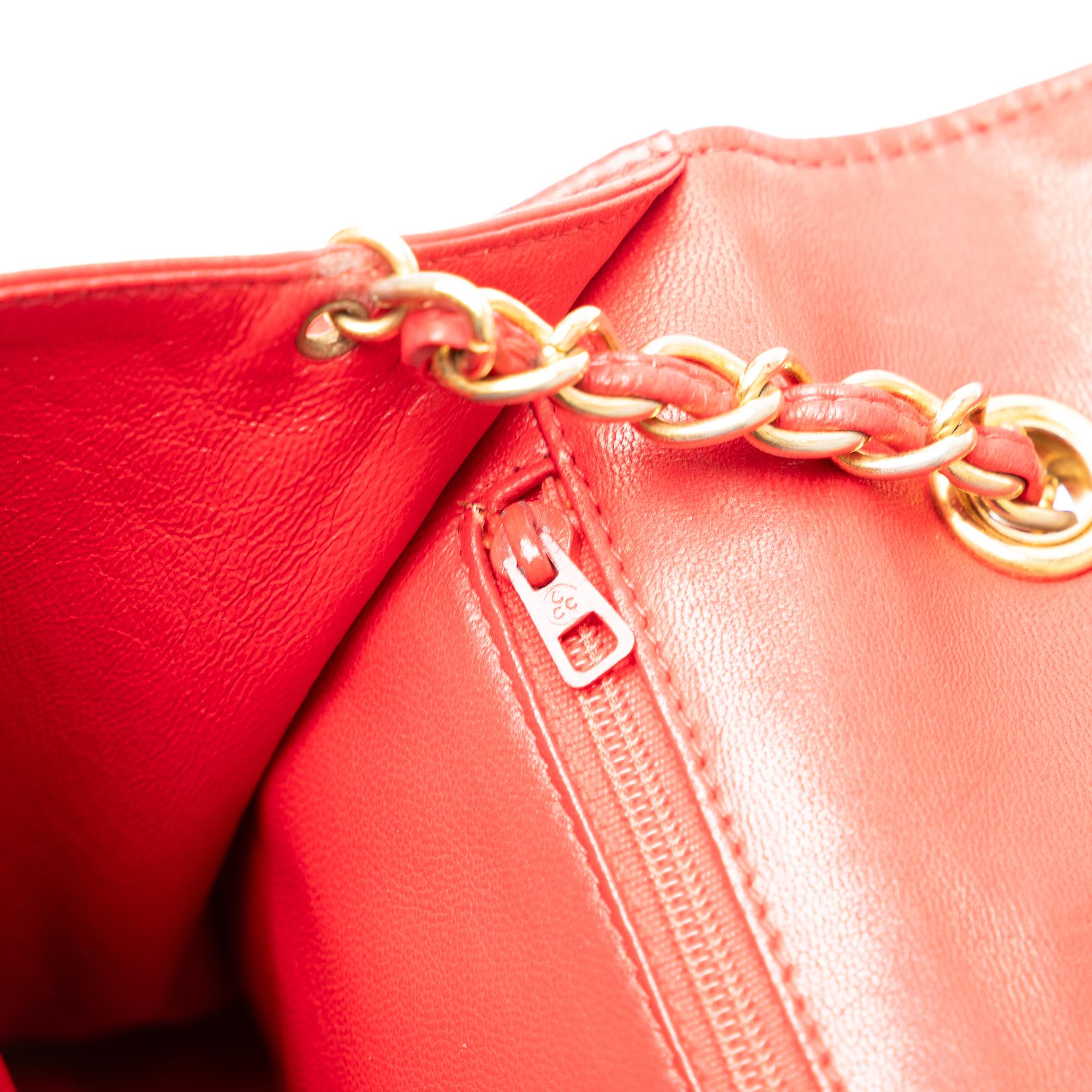Top Quality Chanel CC Quilted Lambskin Full Flap (SHG-mw6HY3)