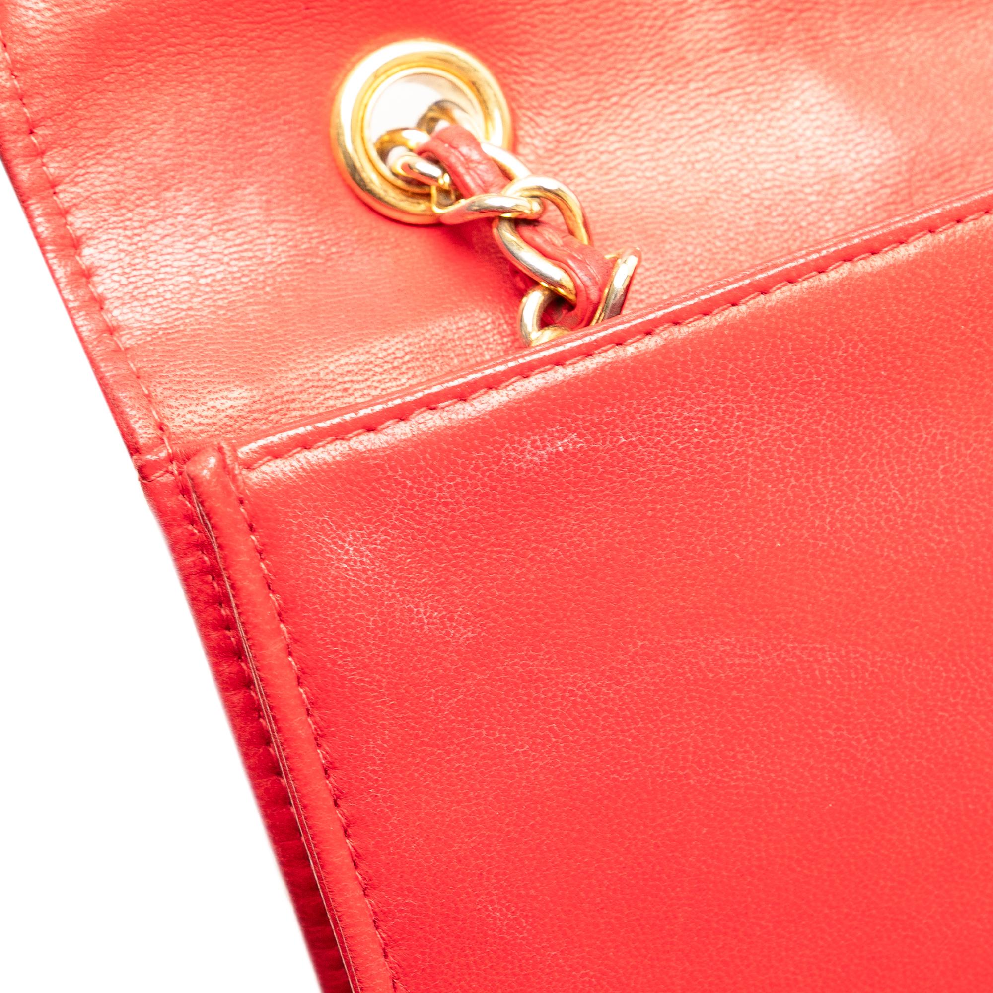 Top Quality Chanel CC Quilted Lambskin Full Flap (SHG-mw6HY3)