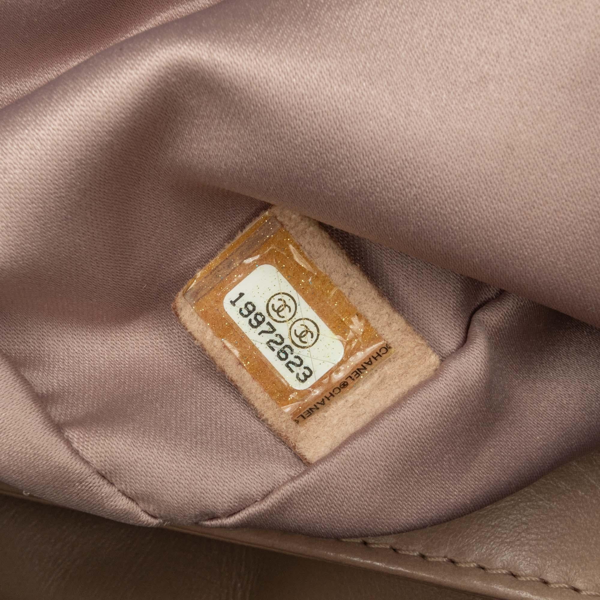 Top Quality Chanel CC Quilted Lambskin Turnlock Flap (SHG-7D2P46)