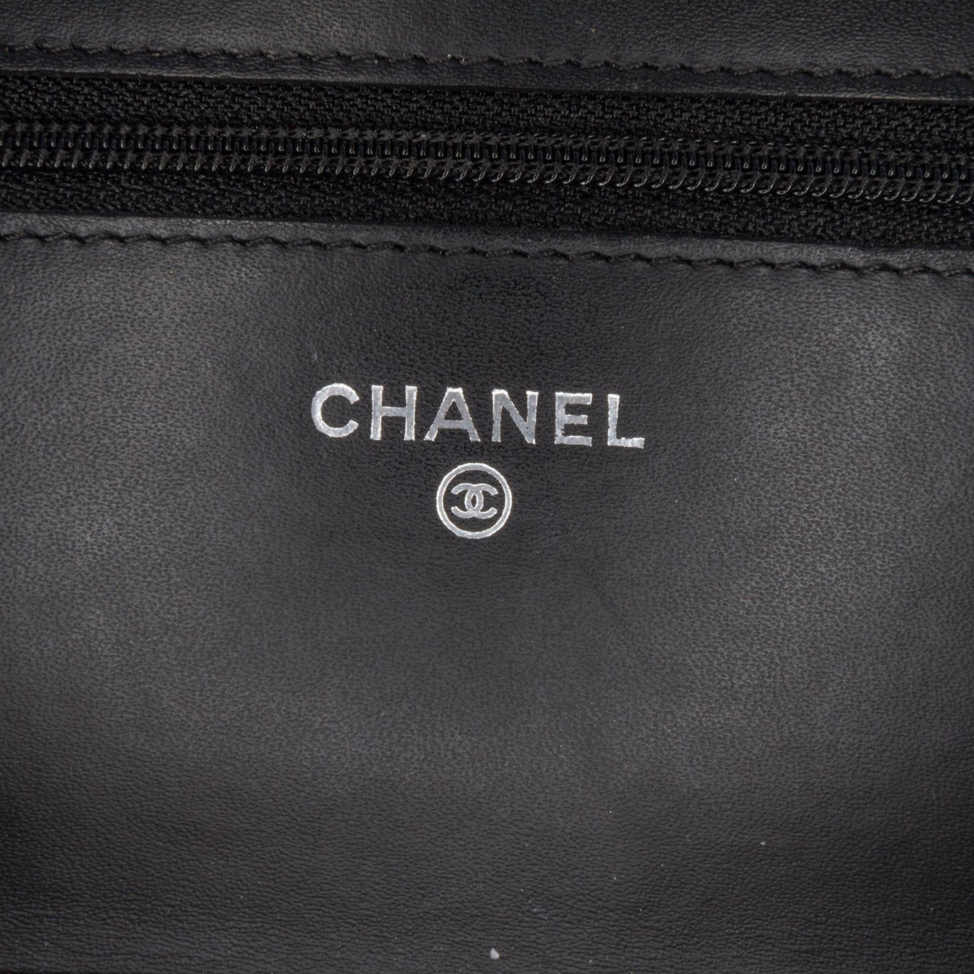 Top Quality Chanel CC Quilted Patent Wallet On Chain (SHG-8sYTvO)