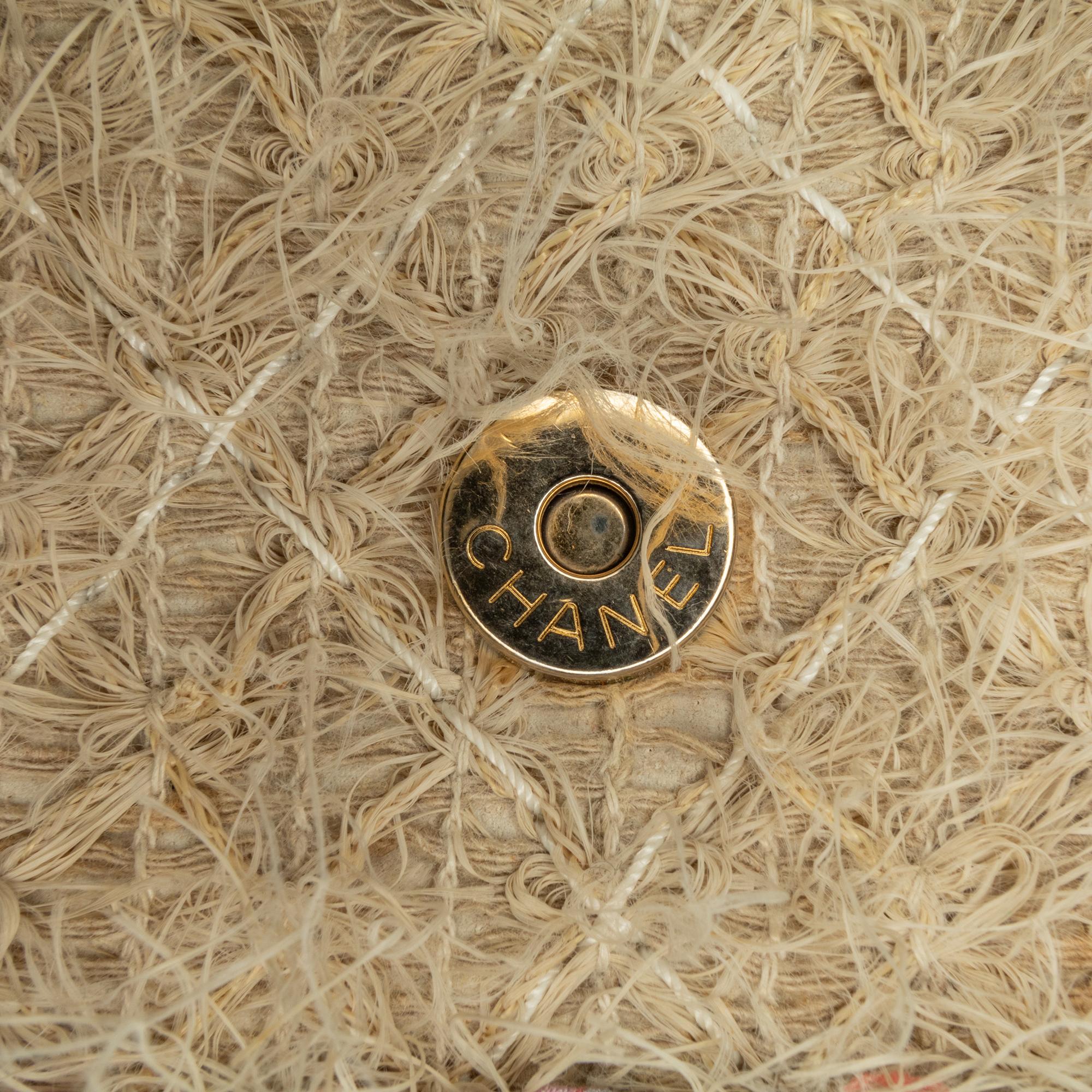 Top Quality Chanel CC Straw Country Flap (SHG-gfeq4q)