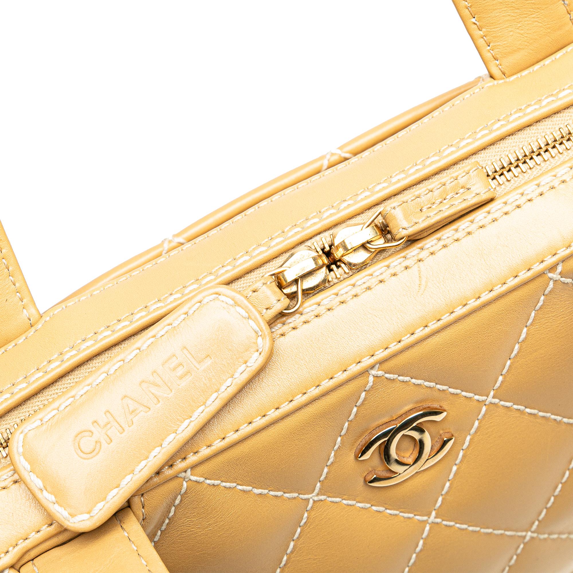 Top Quality Chanel CC Wild Stitch Handbag (SHG-iAhANF)
