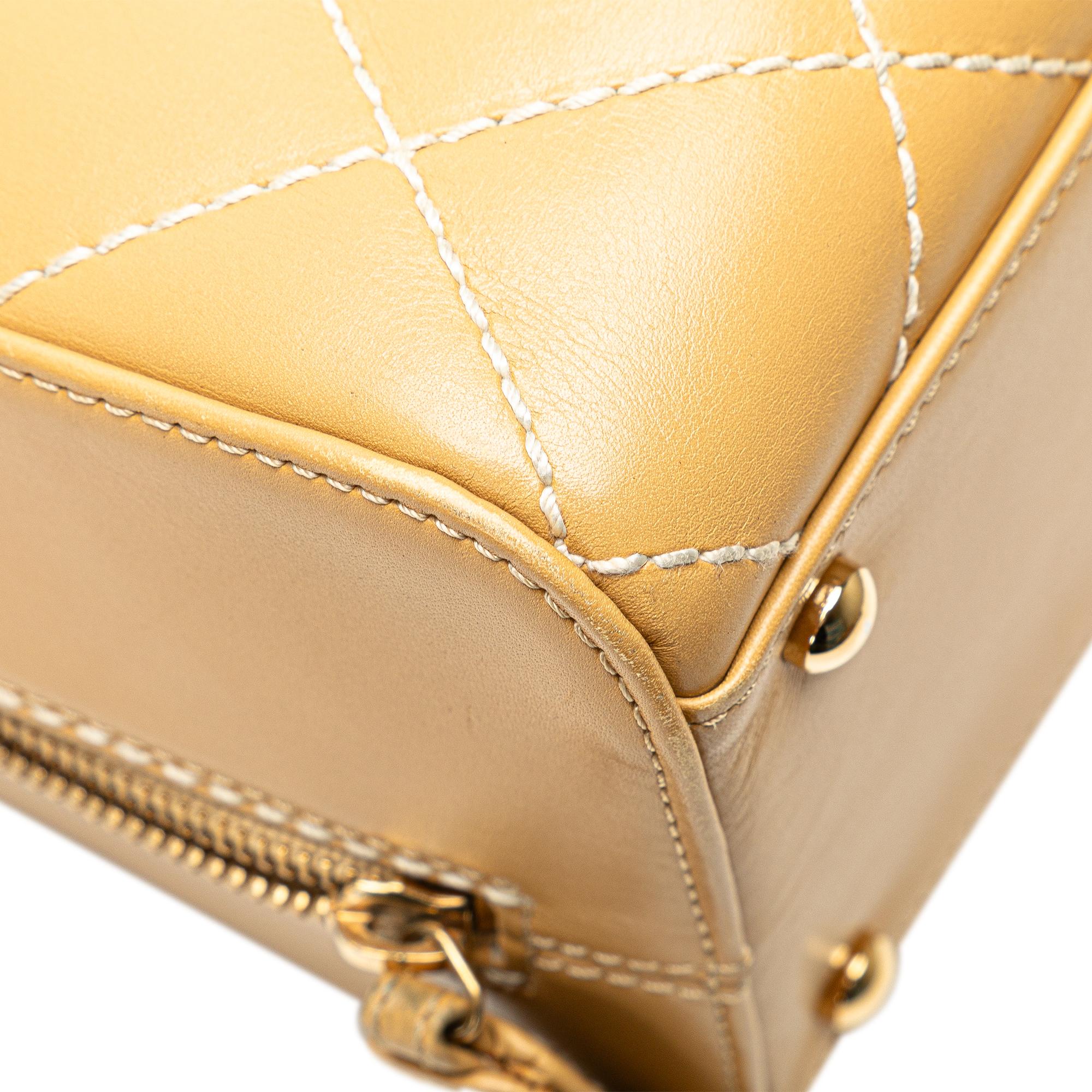 Top Quality Chanel CC Wild Stitch Handbag (SHG-iAhANF)