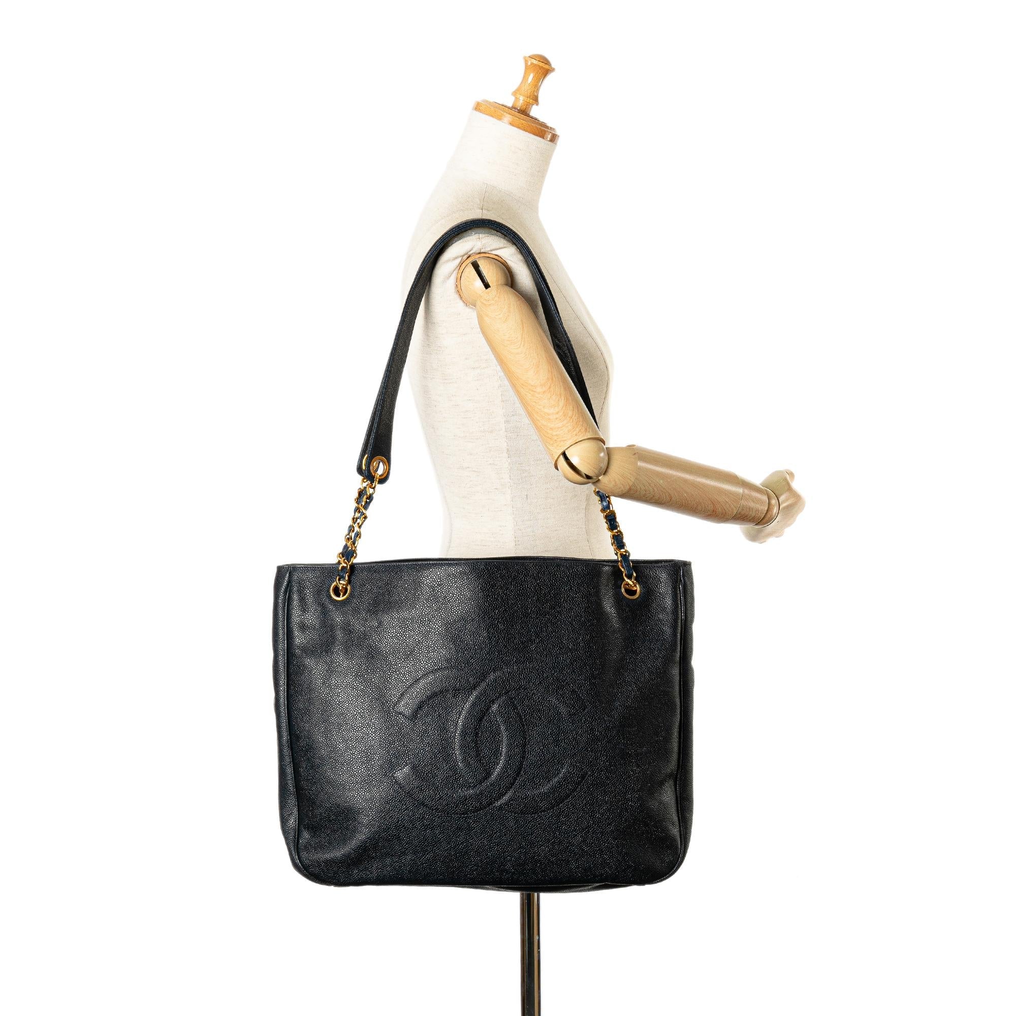 Top Quality Chanel Caviar CC Tote (SHG-WLmYNF)