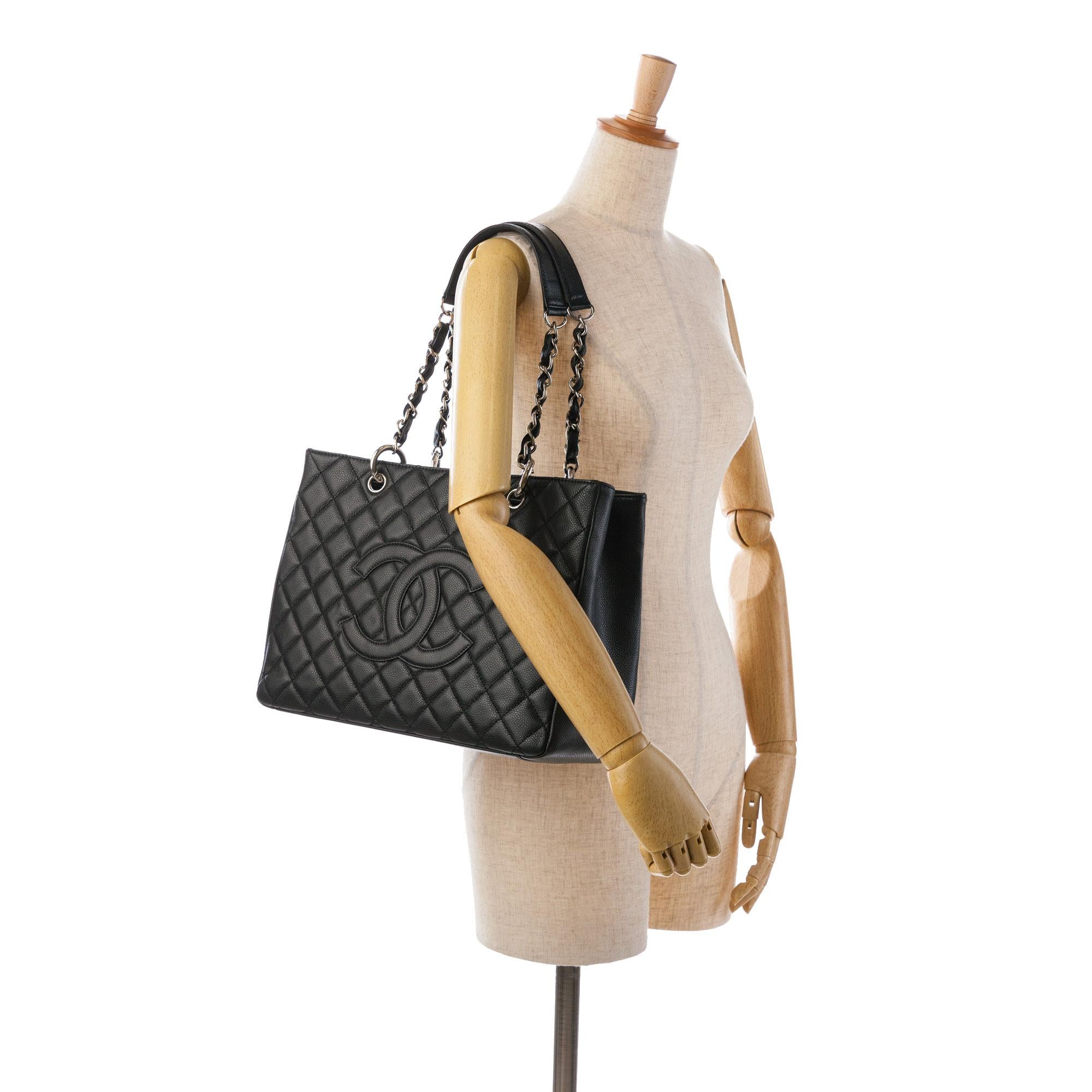 Top Quality Chanel Caviar Grand Shopping Tote (SHG-98Iuj8)