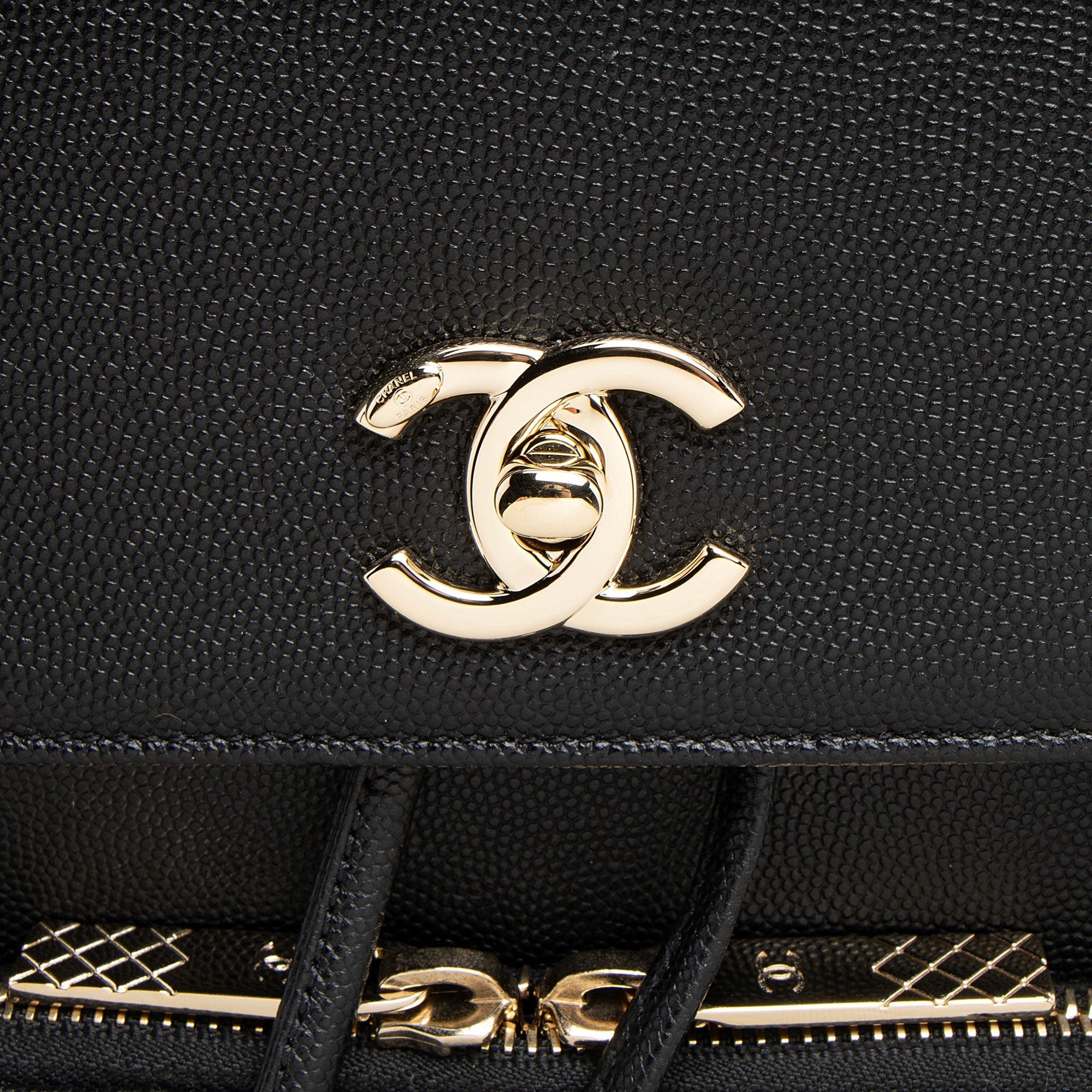 Top Quality Chanel Caviar Leather Business Affinity Backpack (SHF-oTQxcP)