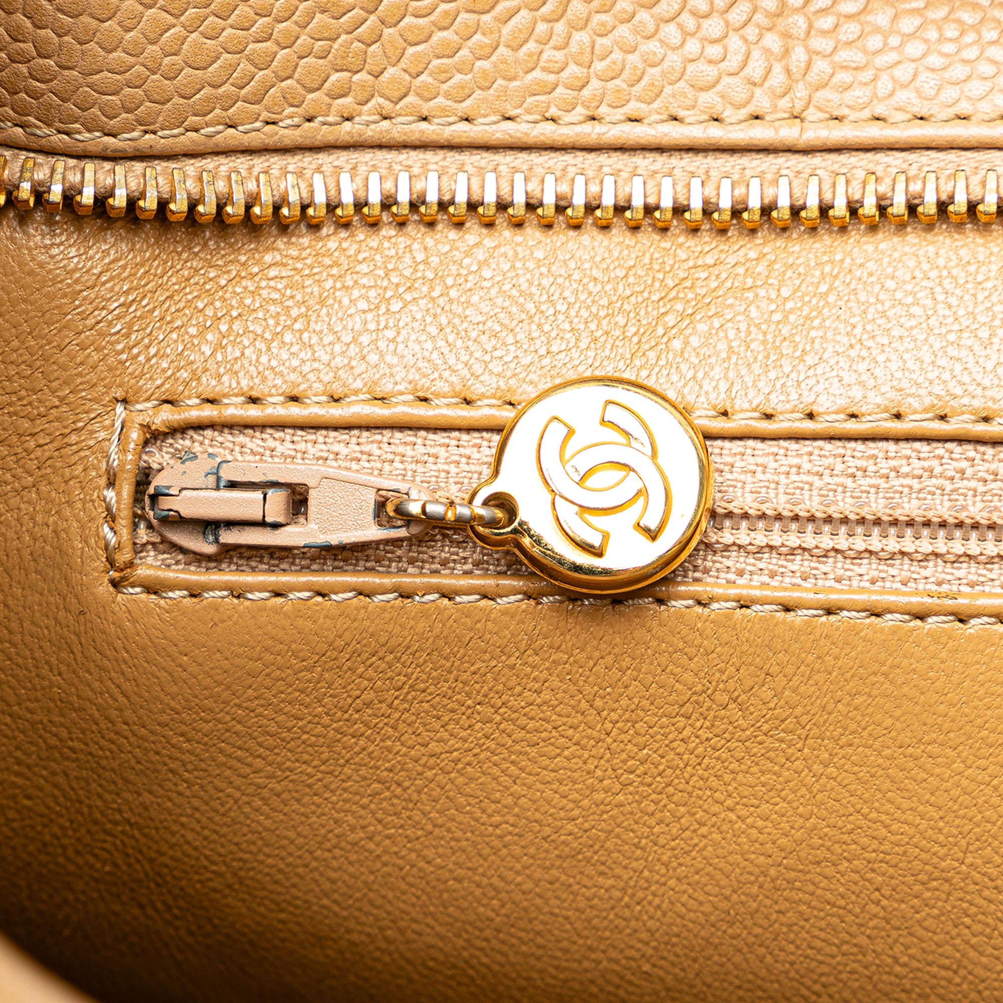 Top Quality Chanel Caviar Medallion Tote (SHG-Pto6KD)