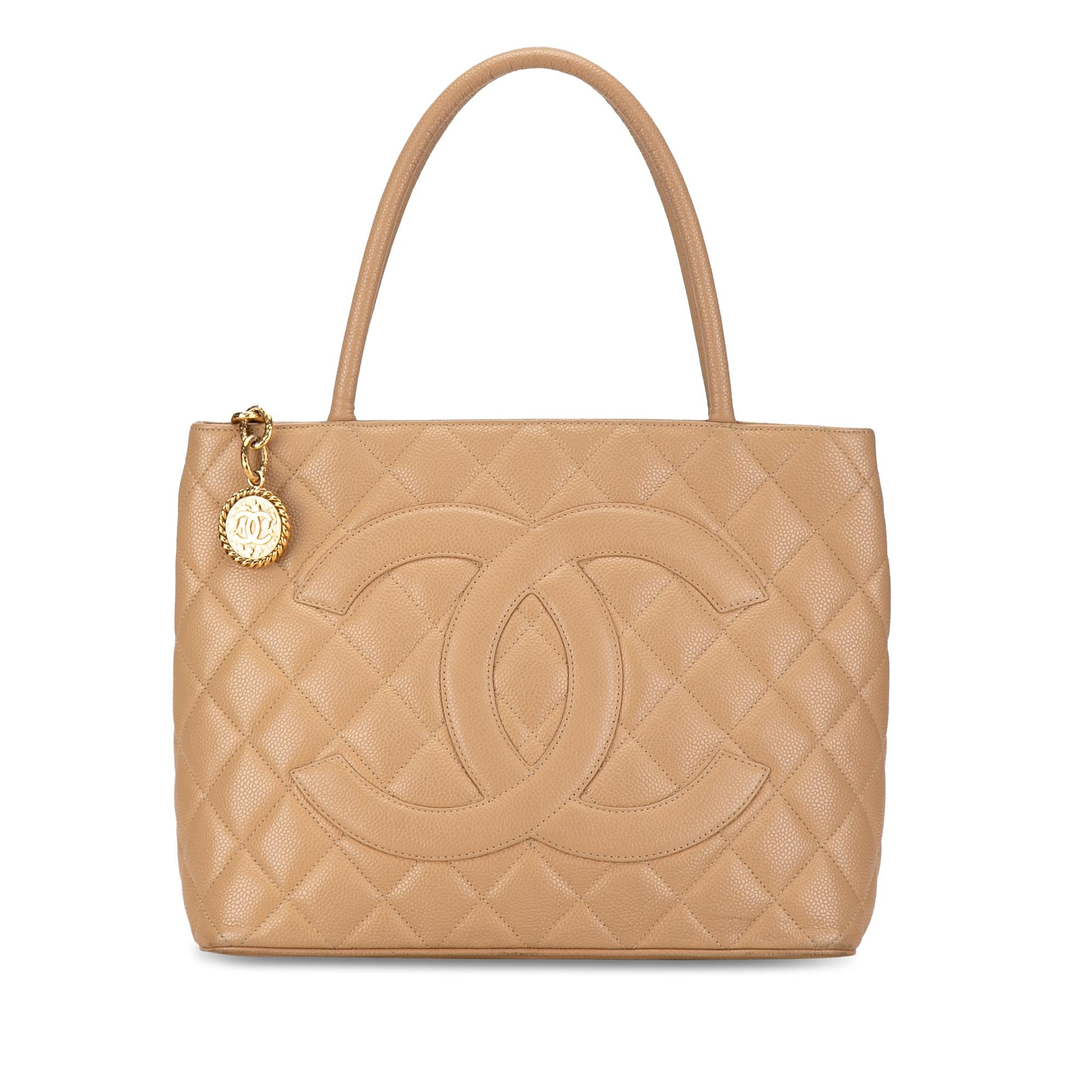 Top Quality Chanel Caviar Medallion Tote (SHG-Pto6KD)