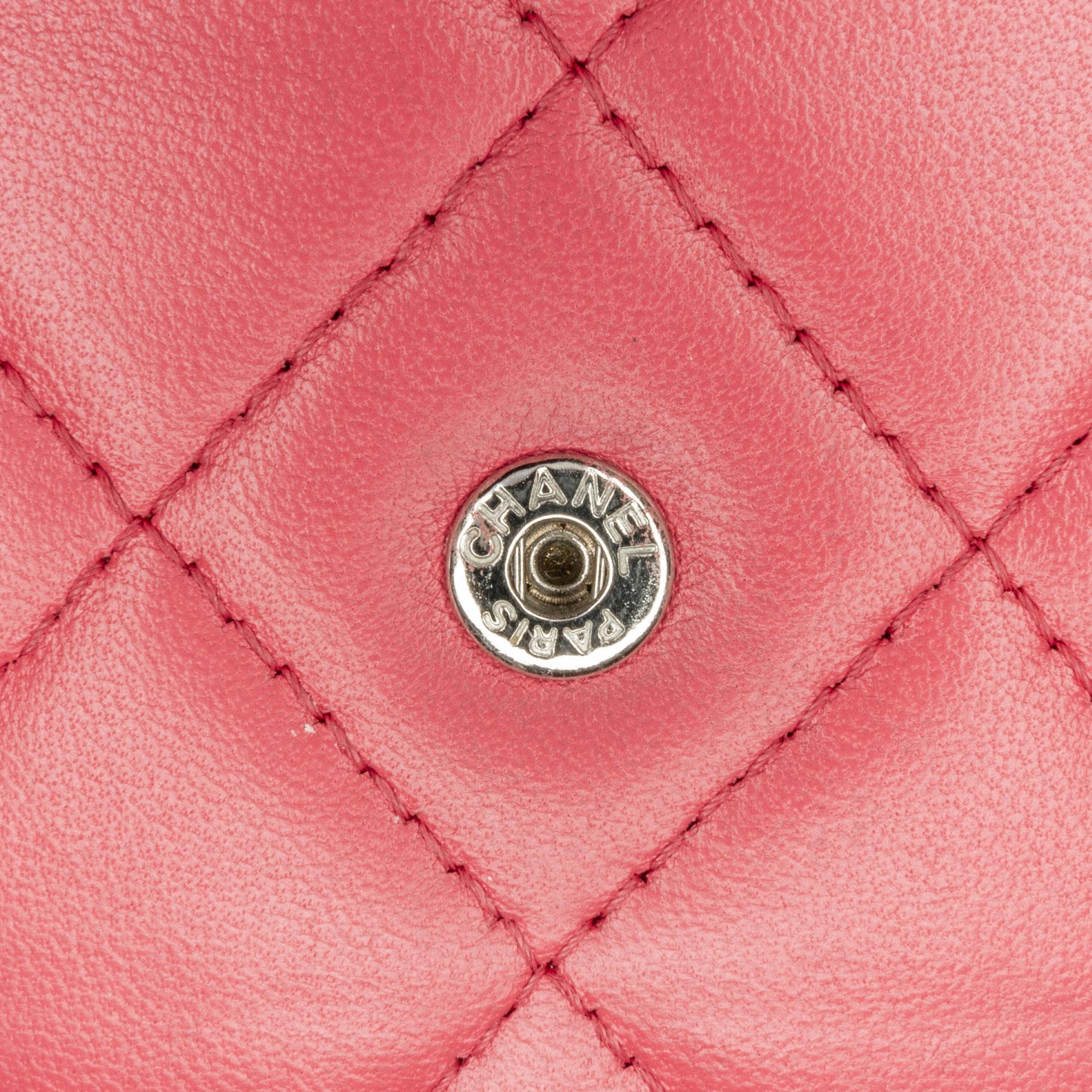 Top Quality Chanel Classic Lambskin Wallet on Chain (SHG-kmkl8K)