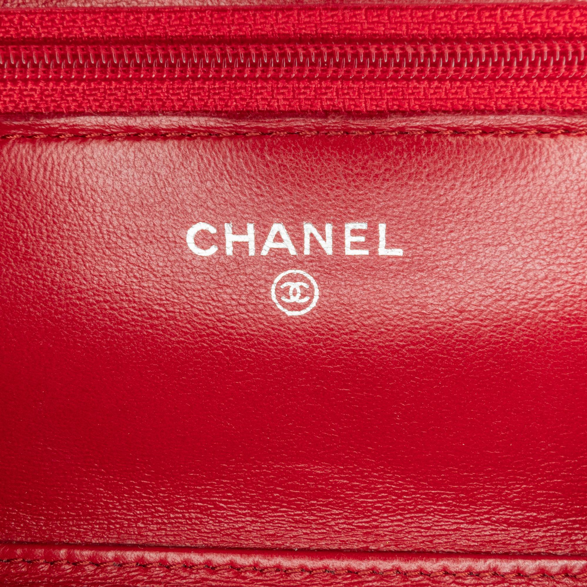 Top Quality Chanel Classic Lambskin Wallet on Chain (SHG-K44mDi)