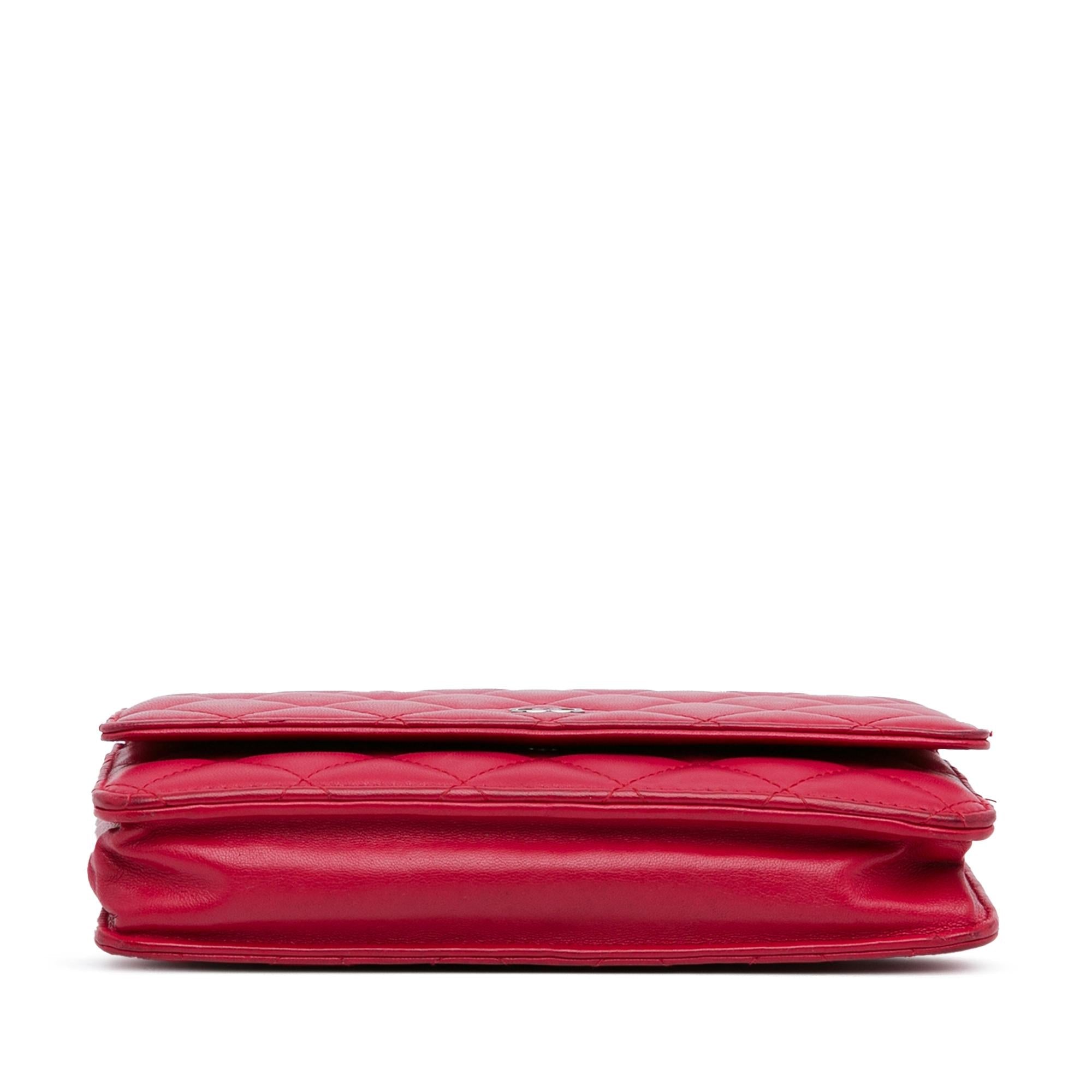 Top Quality Chanel Classic Lambskin Wallet on Chain (SHG-456A62)