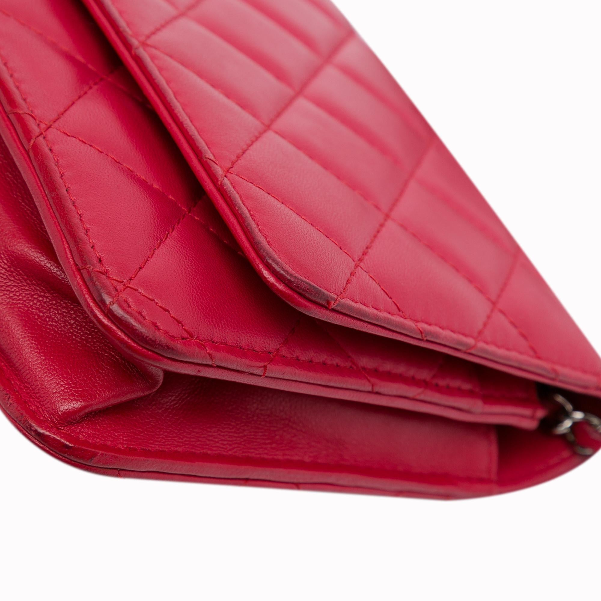 Top Quality Chanel Classic Lambskin Wallet on Chain (SHG-456A62)