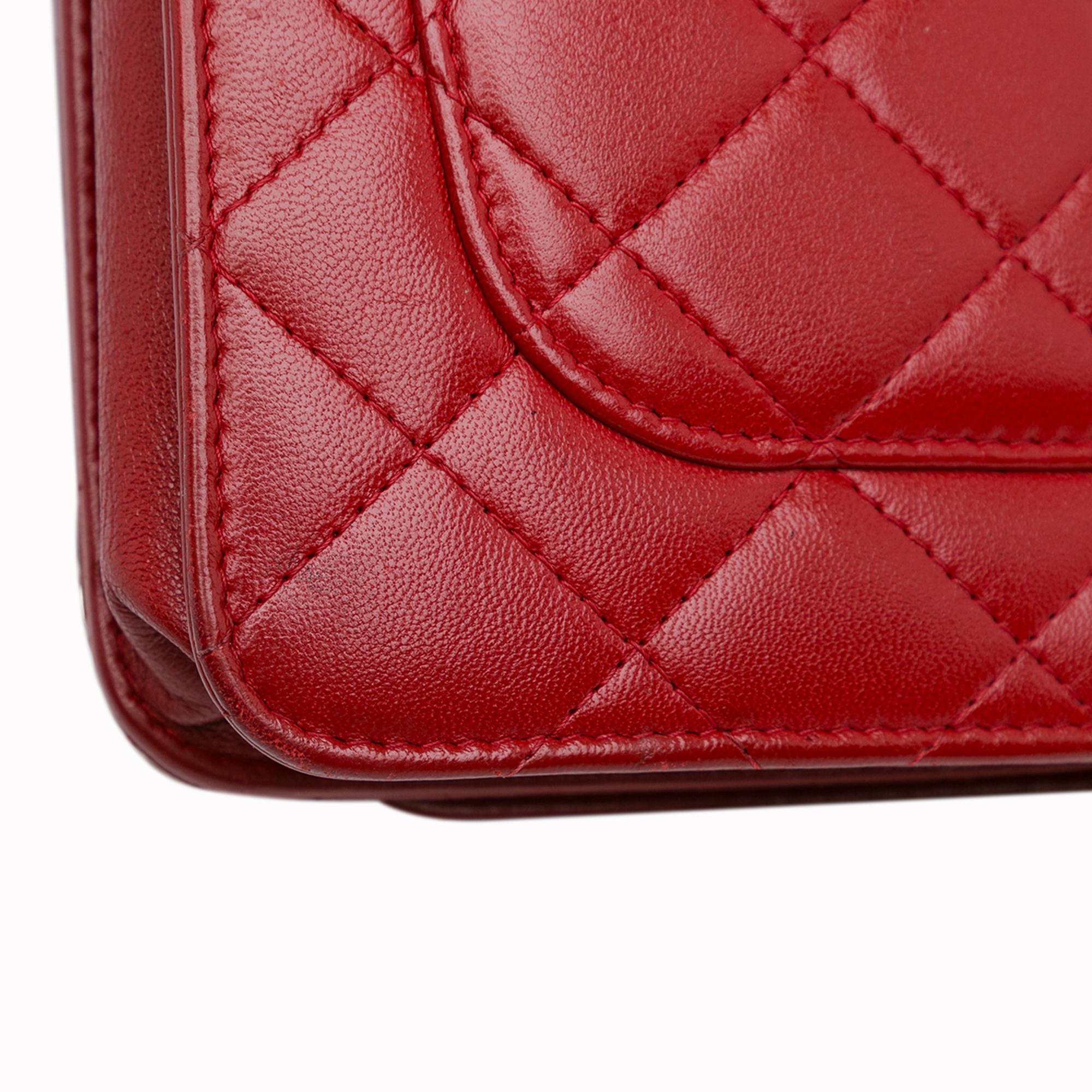 Top Quality Chanel Classic Lambskin Wallet on Chain (SHG-1JtIAe)