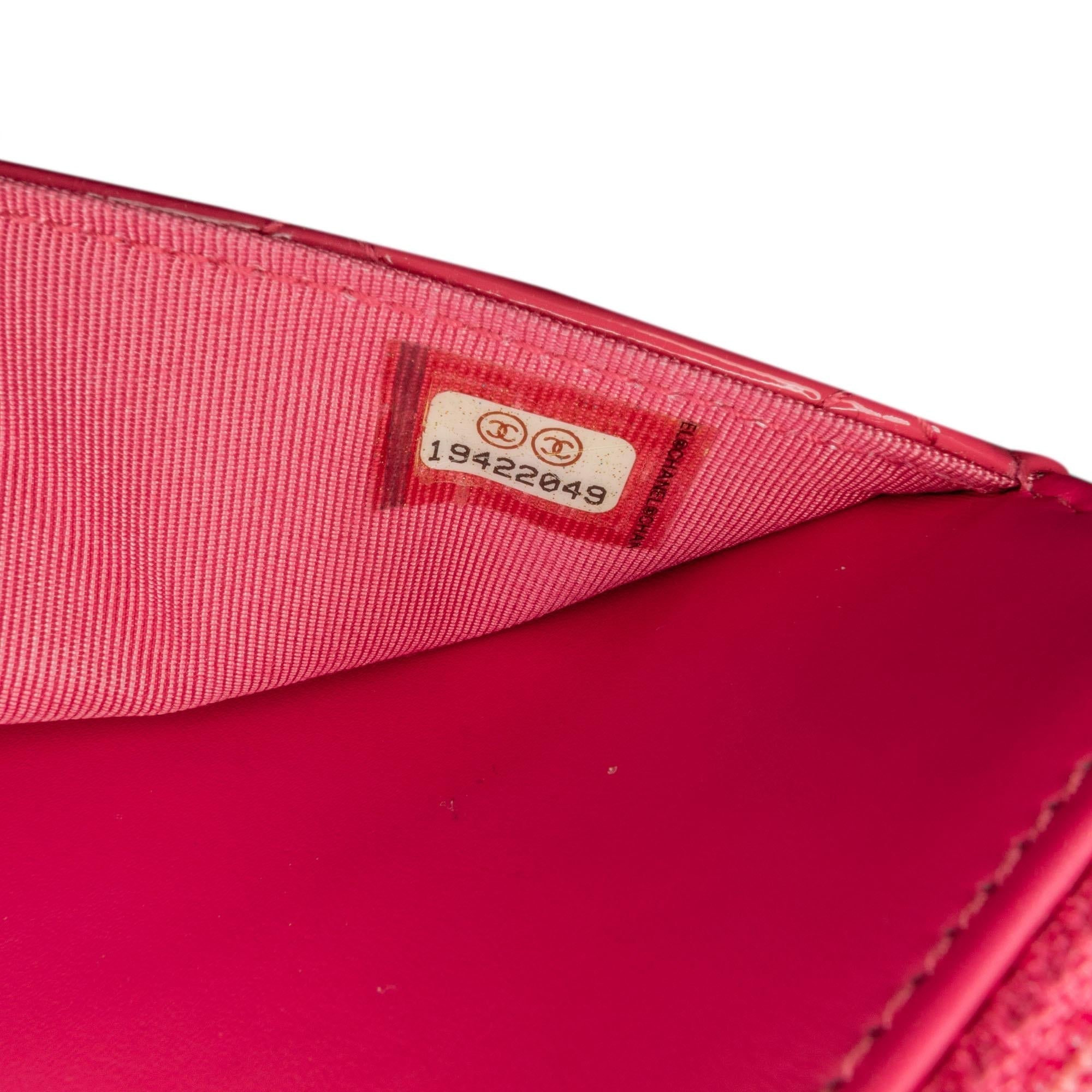 Top Quality Chanel Classic Patent Wallet On Chain (SHG-A2wDHs)
