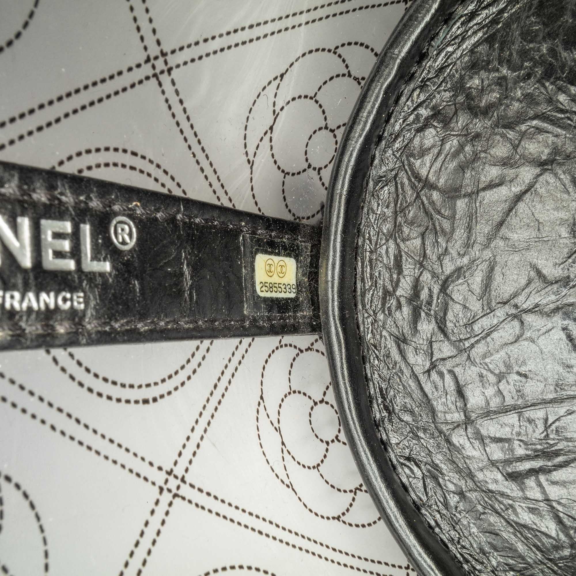 Top Quality Chanel Crumpled Calfskin PVC Camellia Bucket (SHG-53ZkcW)