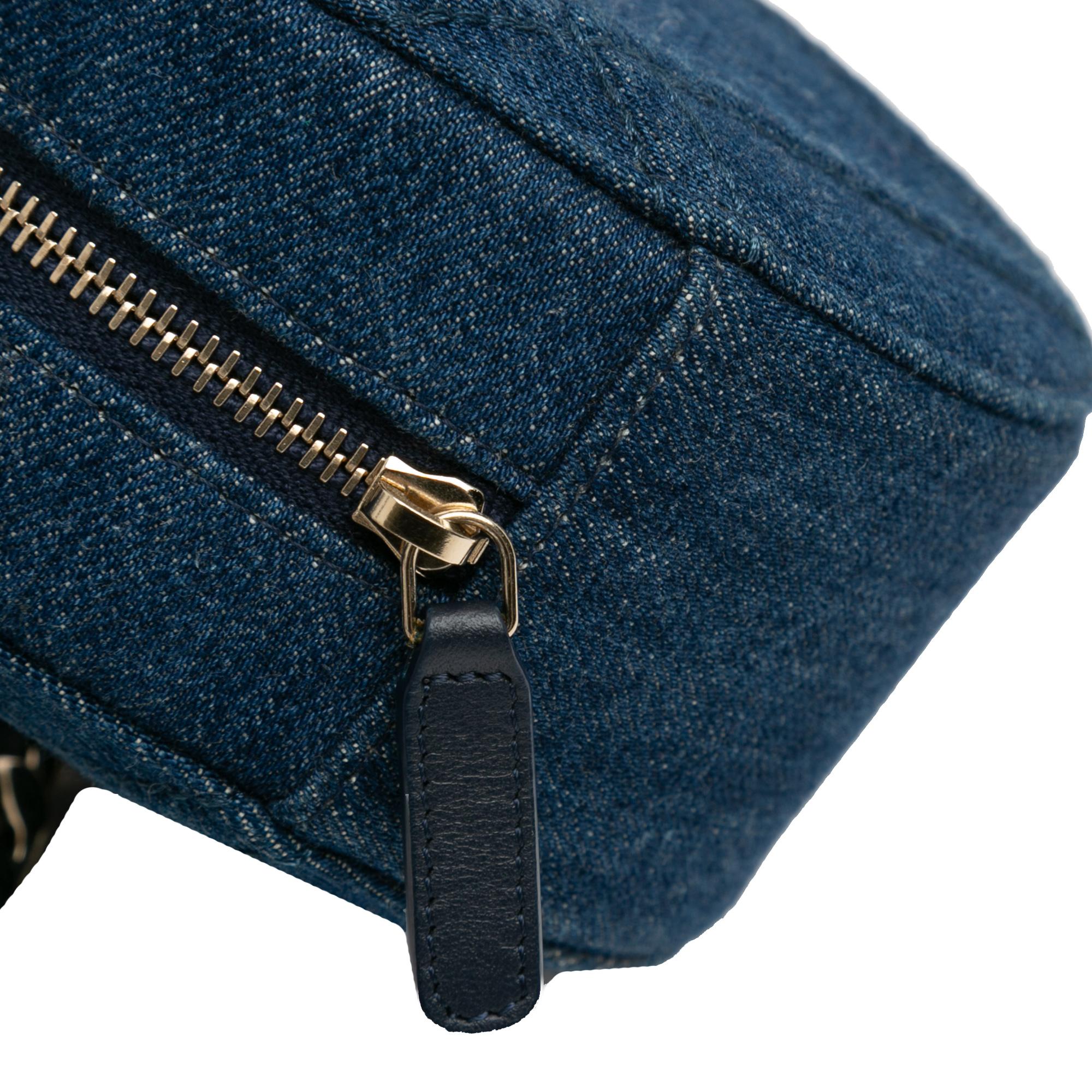 Top Quality Chanel Denim 19 Round Clutch with Chain (SHG-JoIMa0)
