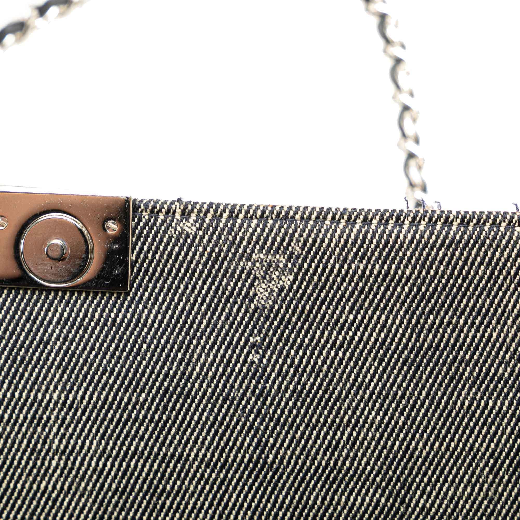 Top Quality Chanel Denim Choco Bar Chain Flap (SHG-rRGtBB)